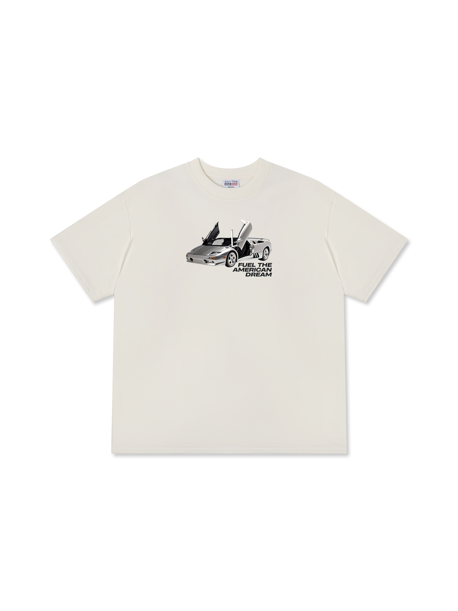 Áo Thun Relaxed Fit Lamborghini Fuel The American Dream