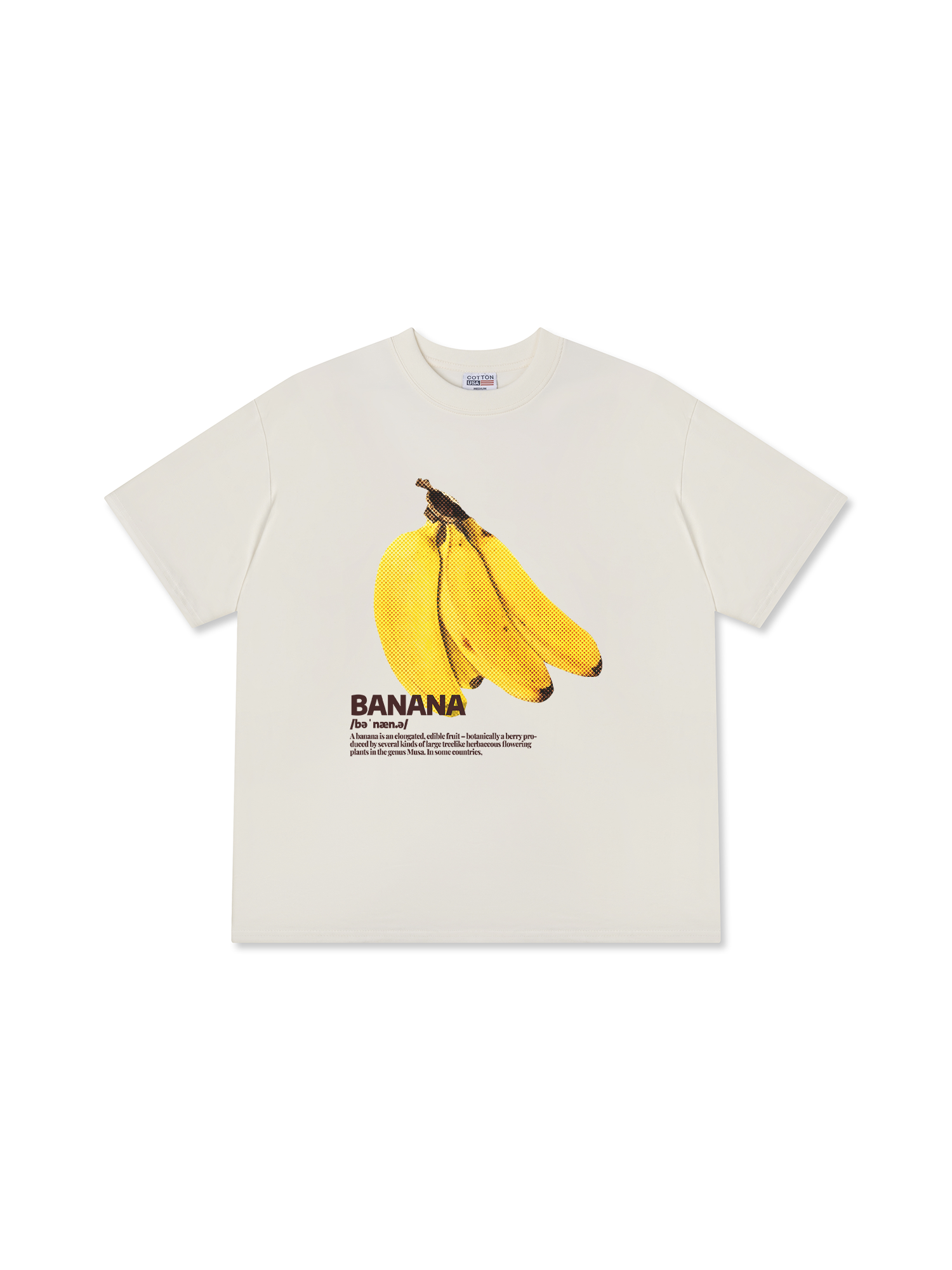 Áo Thun Relaxed Fit Tropical Banana Retro