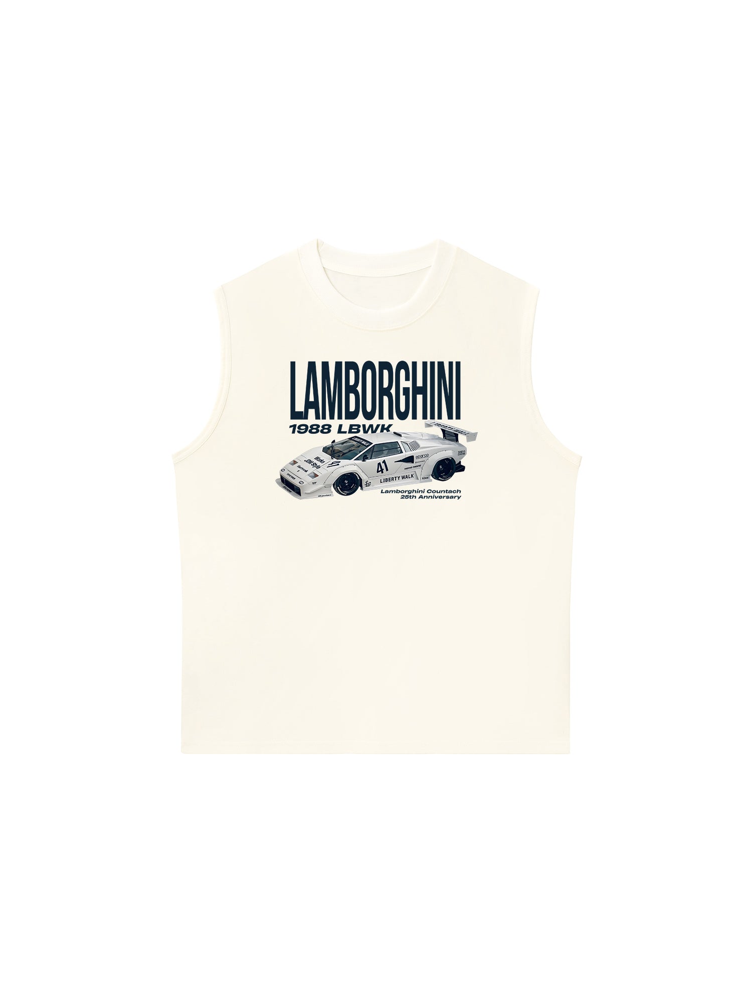 Áo Ba Lỗ Relaxed Fit Lamborghini 25th Anniversary