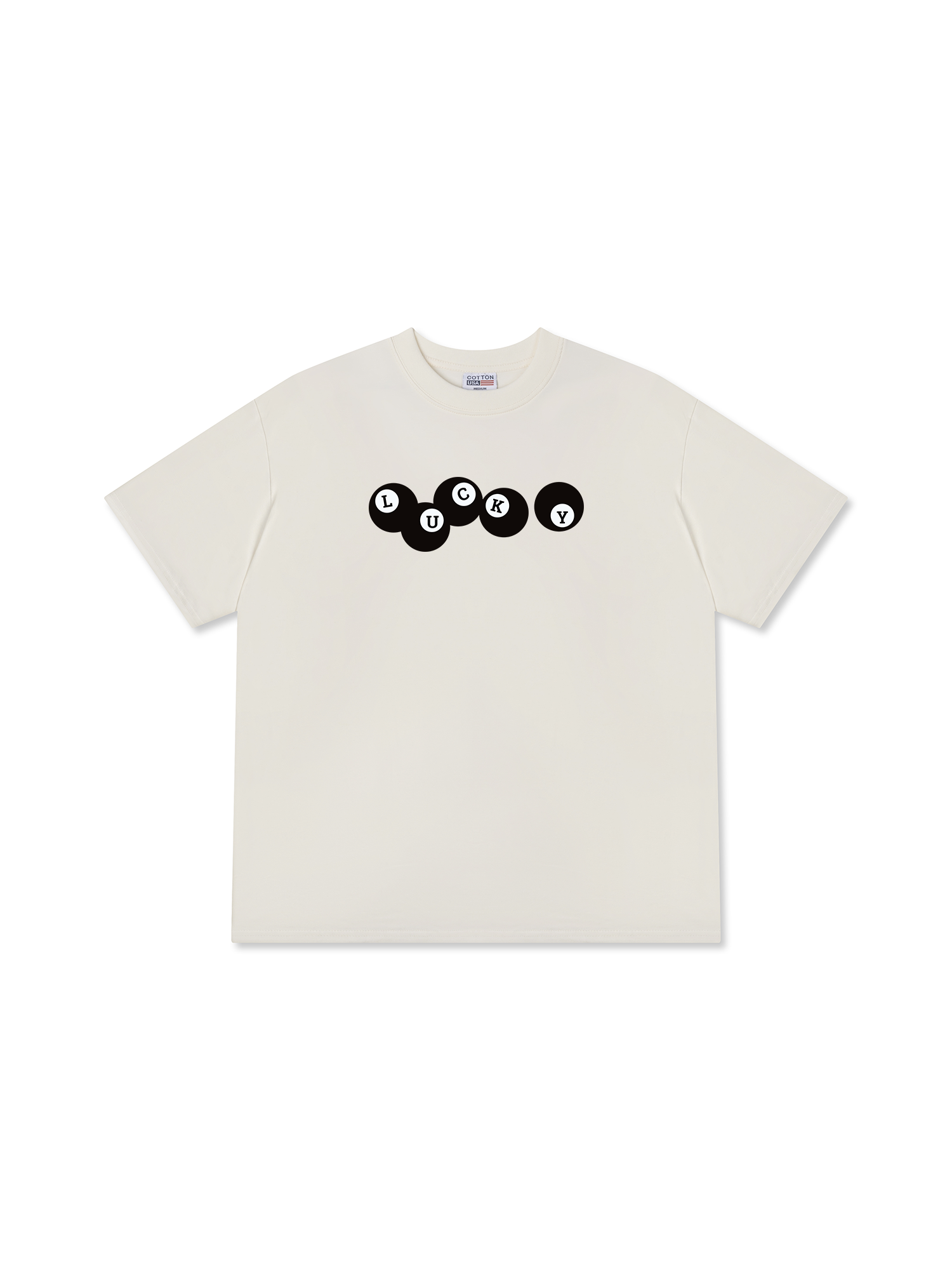 Áo Thun Relaxed Fit Billiards Cue of Fortune