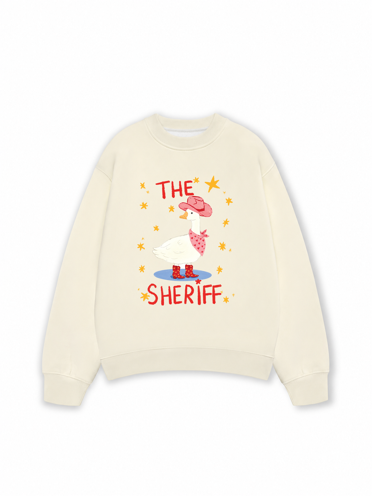 Áo Sweater Nỉ Hai Da Farm The Sheriff