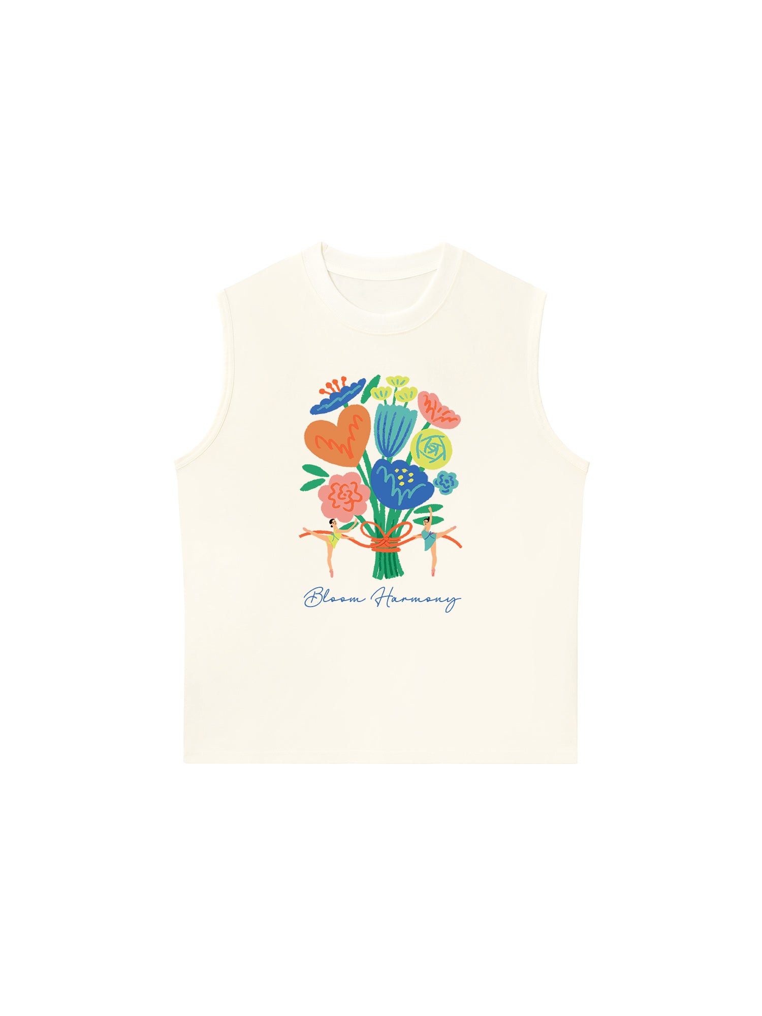 Áo Ba Lỗ Relaxed Fit Bloom Harmony