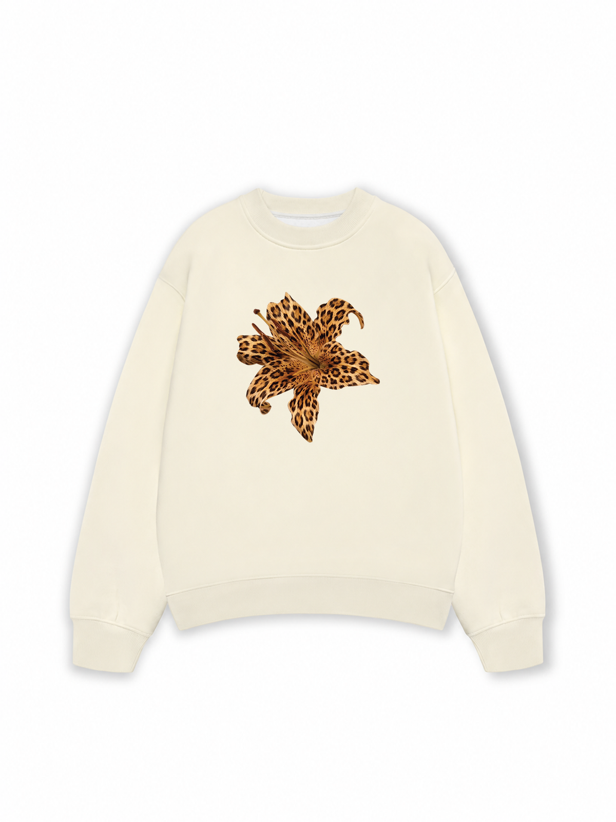 Áo Sweater Nỉ Hai Da Urban Leopard Flower