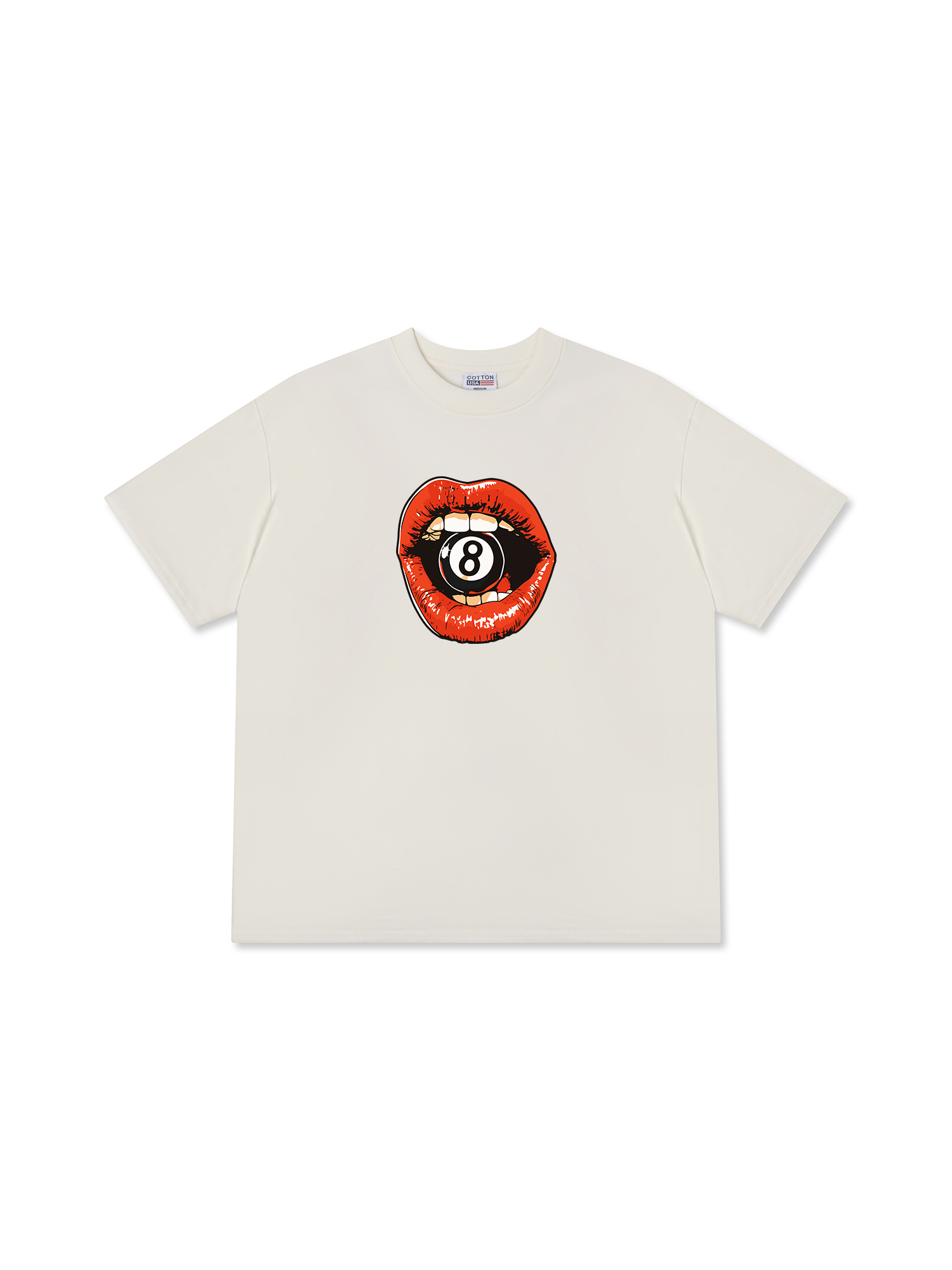 Áo Thun Relaxed Fit Billiards Lips Of Luck