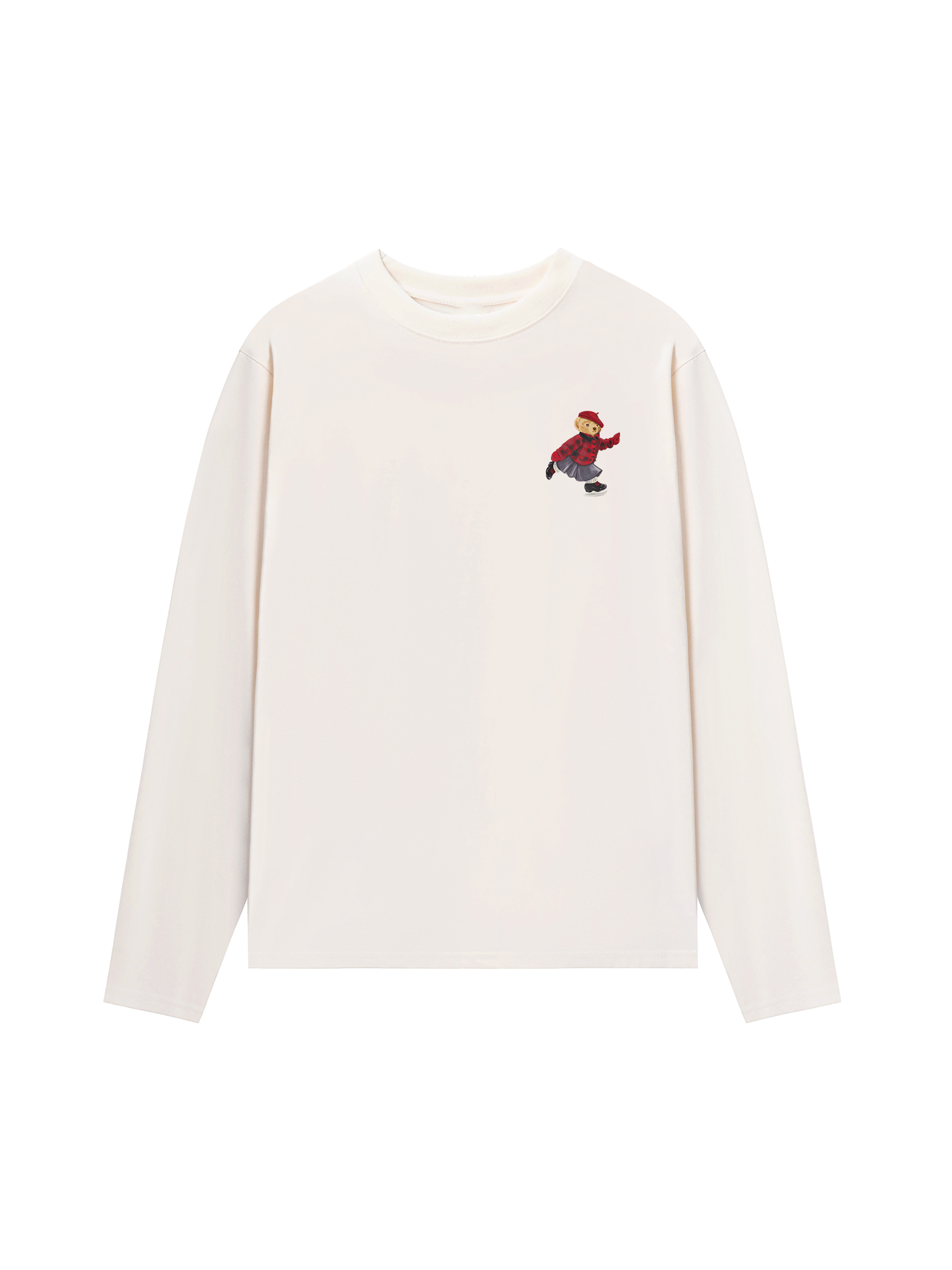 Áo Thun Dài Tay Holiday Teddy Skate