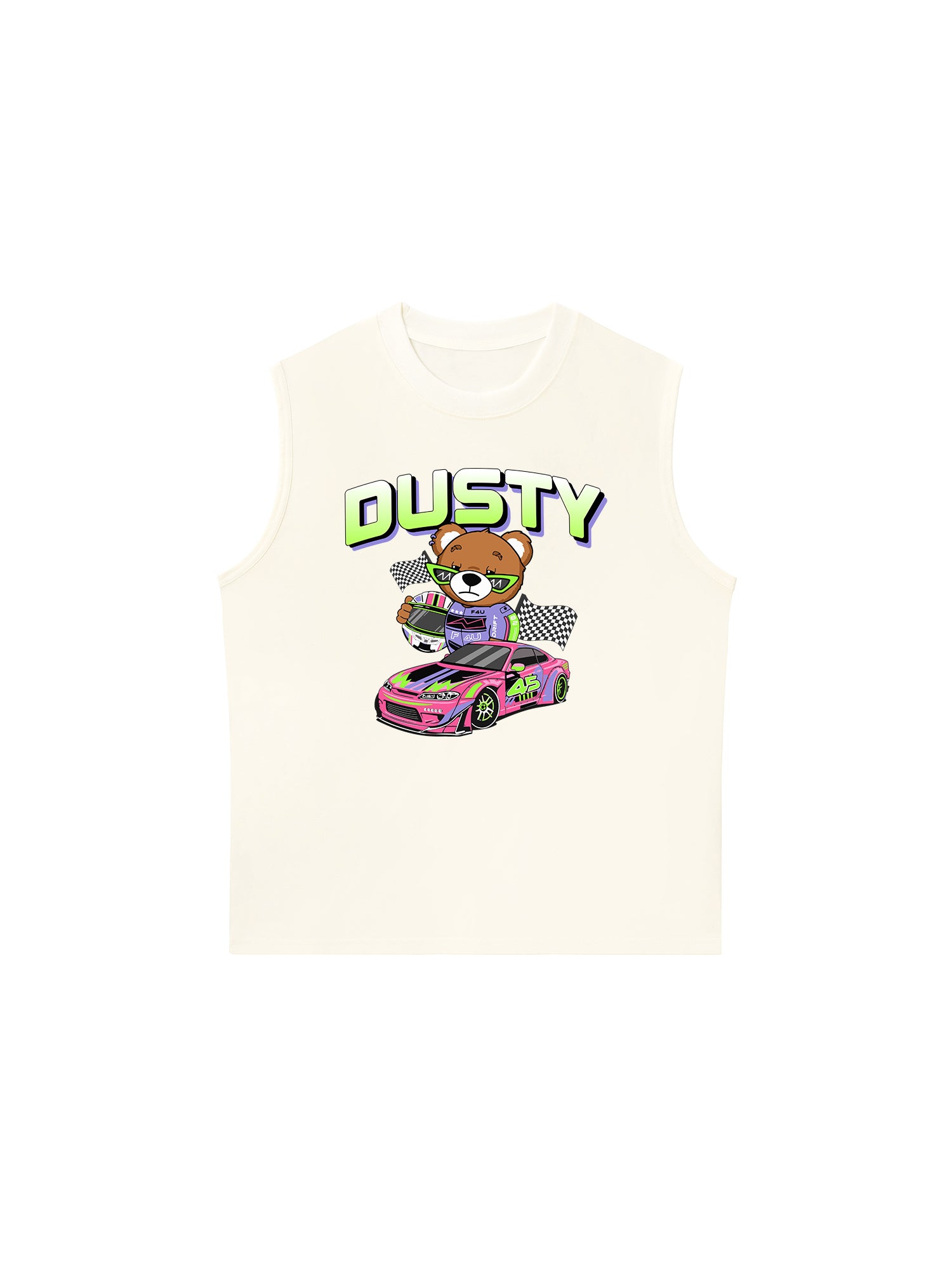 Áo Ba Lỗ Relaxed Fit Dusty Gangz