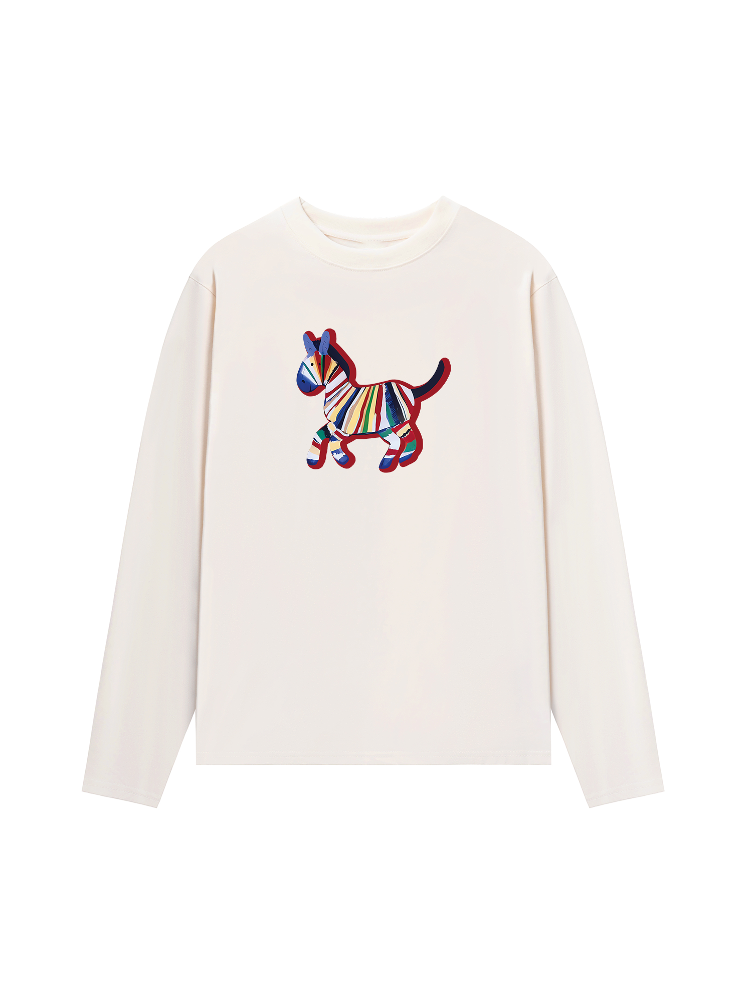 Áo Thun Dài Tay Tết Bính Ngọ 2026 Chú Ngựa Dễ Thương