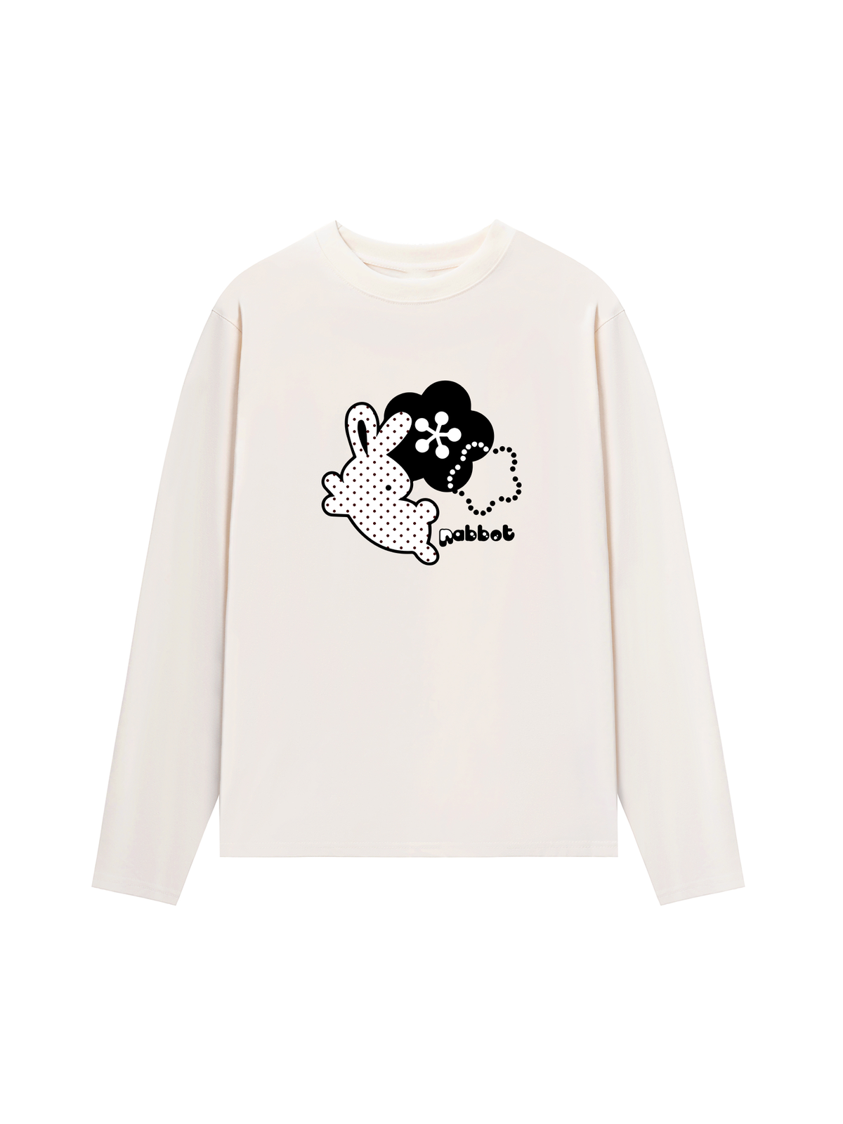 Áo Thun Dài Tay Dotty Mood Cute Bunny
