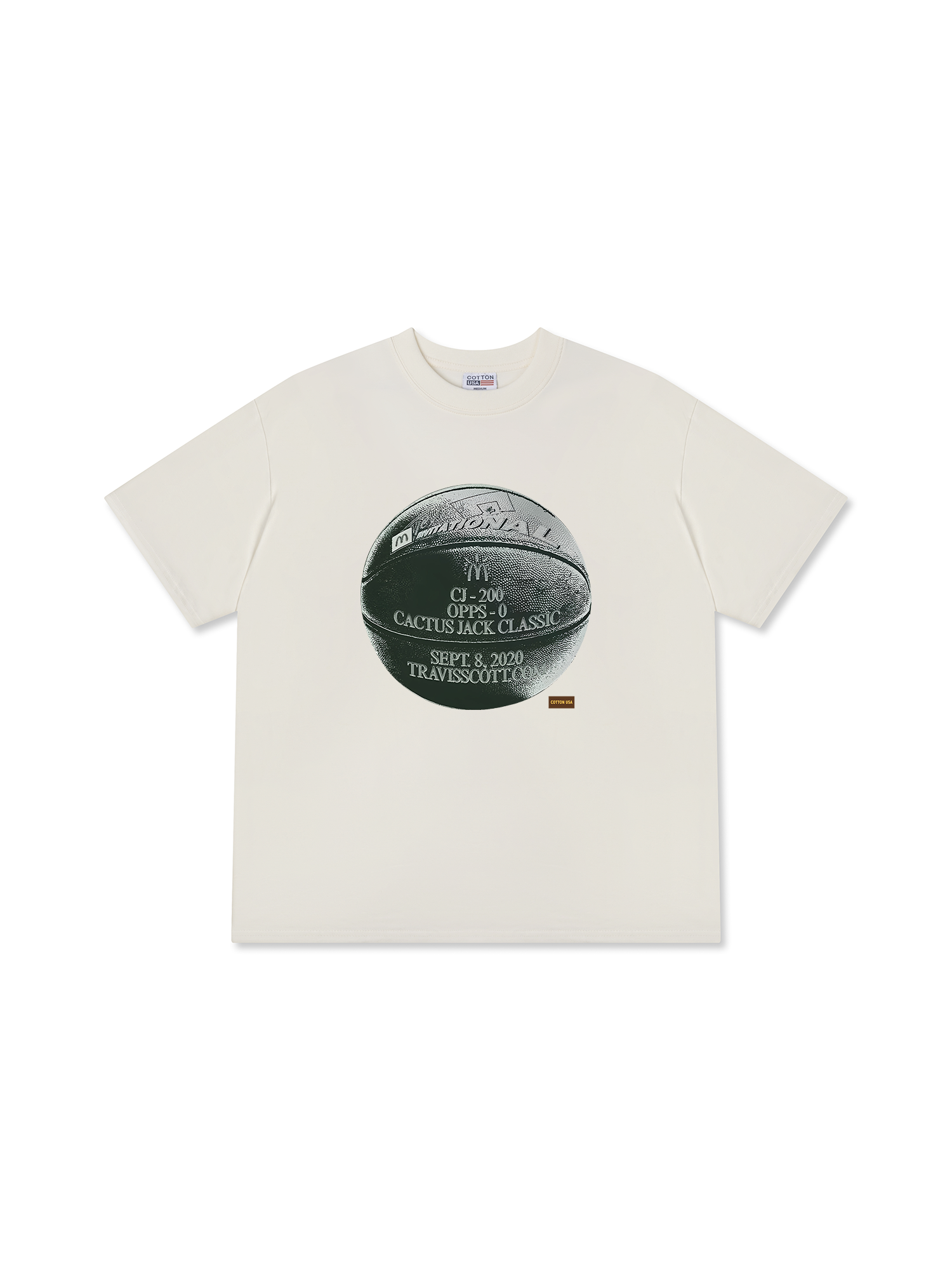 Áo Thun Relaxed Fit Basketball Silver Ball