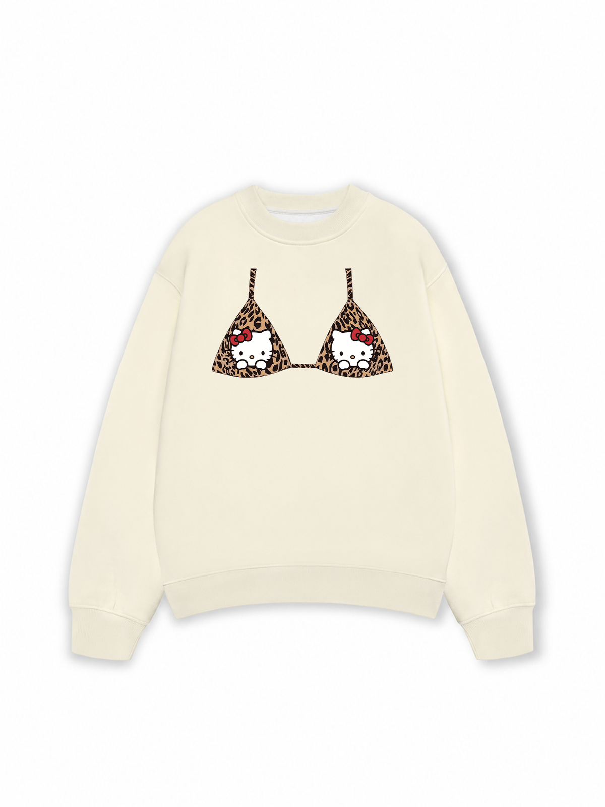 Áo Sweater Nỉ Hai Da Urban Leopard Bikini