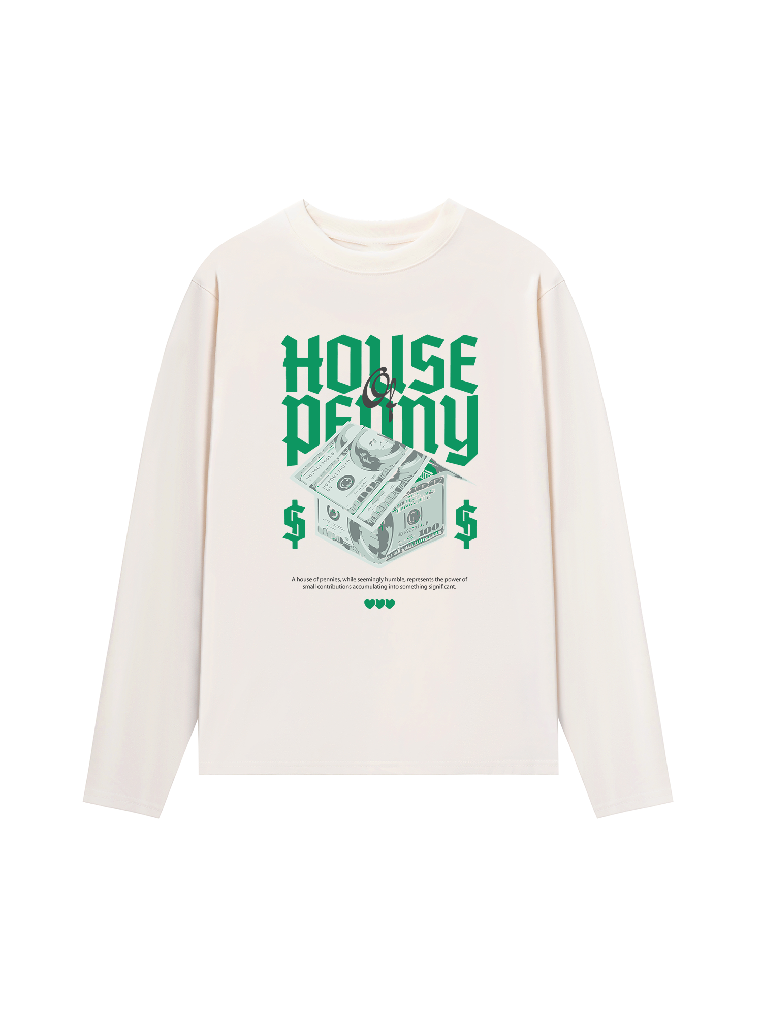 Áo Thun Dài Tay Money House Of Penny
