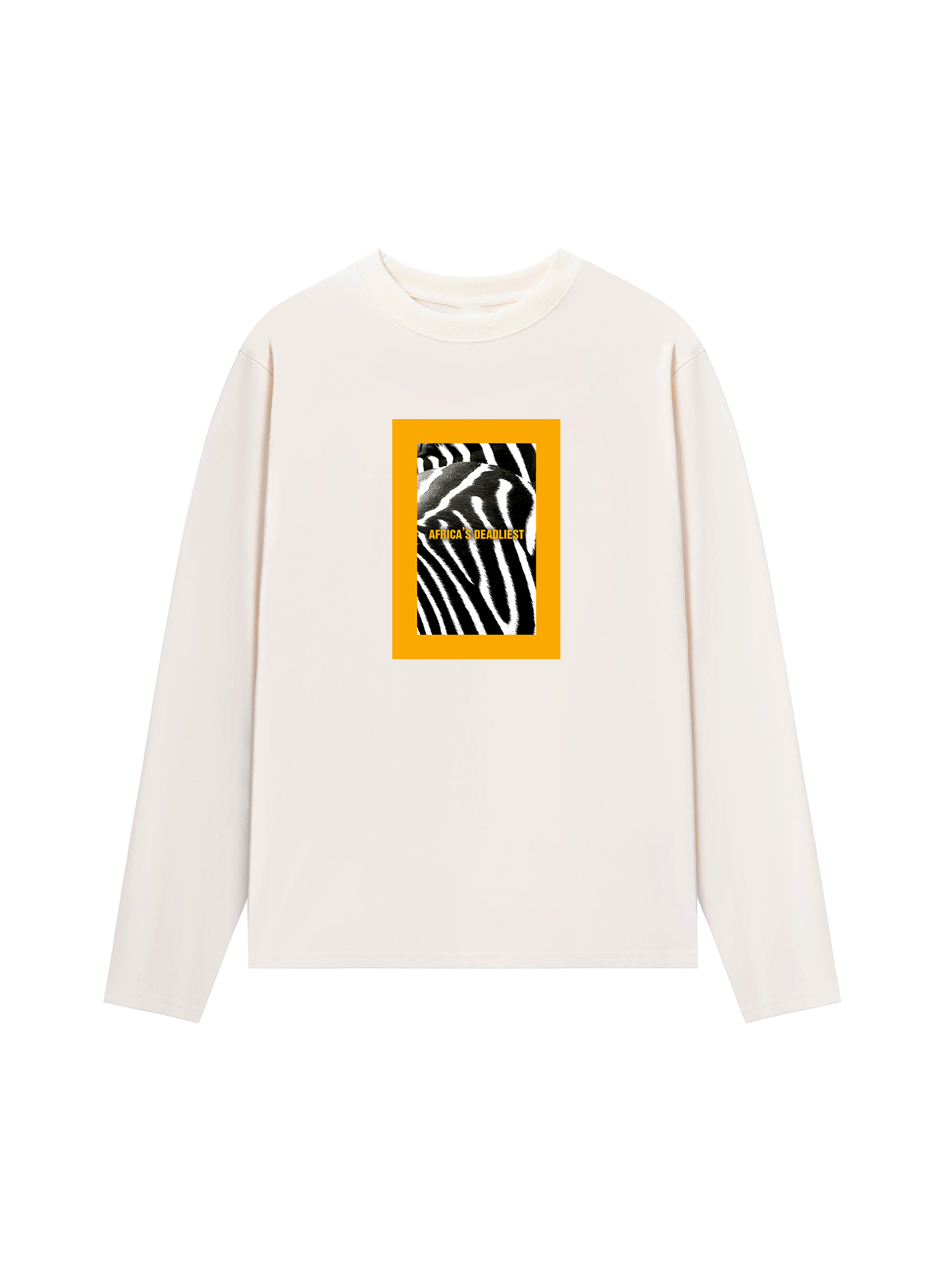 Áo Thun Dài Tay Wild Life Zebra Stripes Africa