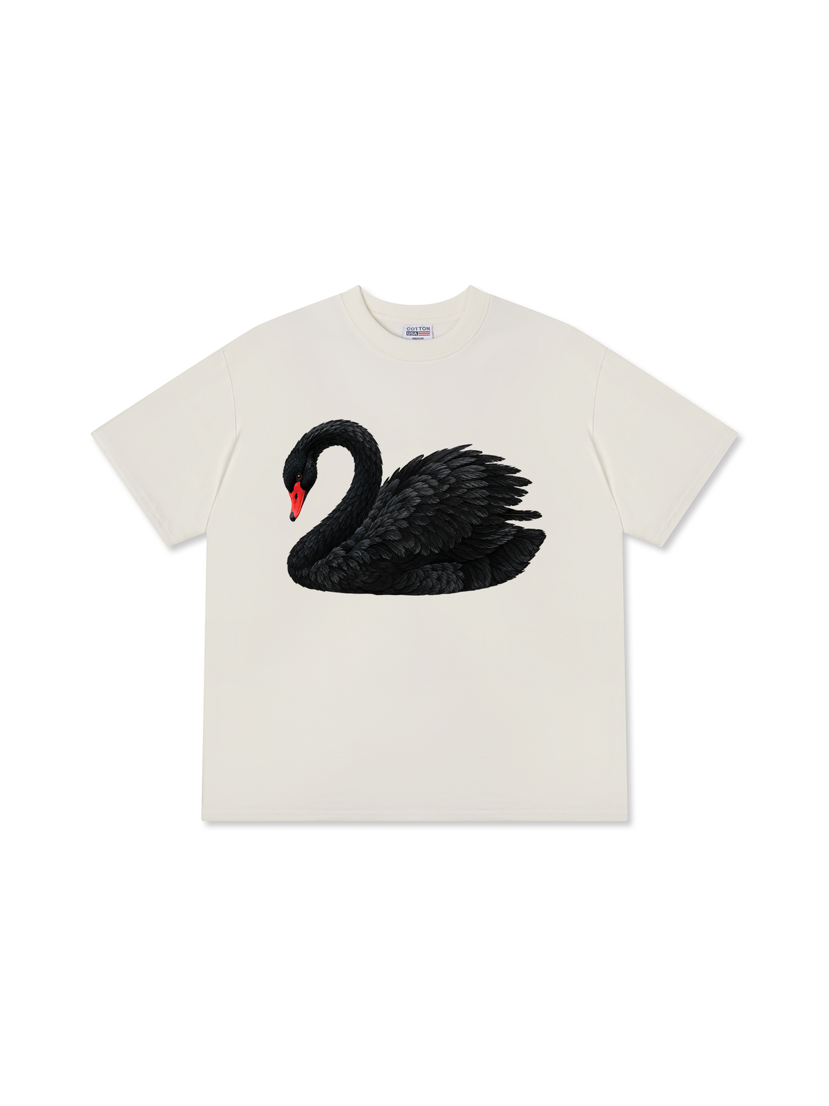 Áo Thun Relaxed Fit Black Swan