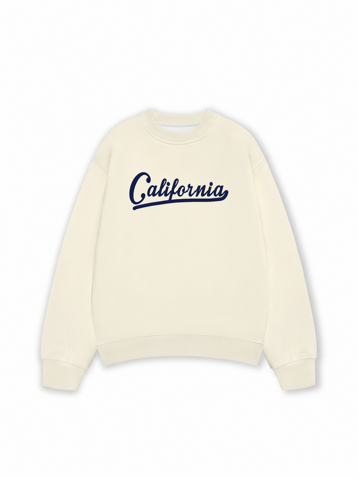 Áo Sweater Nỉ Hai Da USA Califorinia Blue
