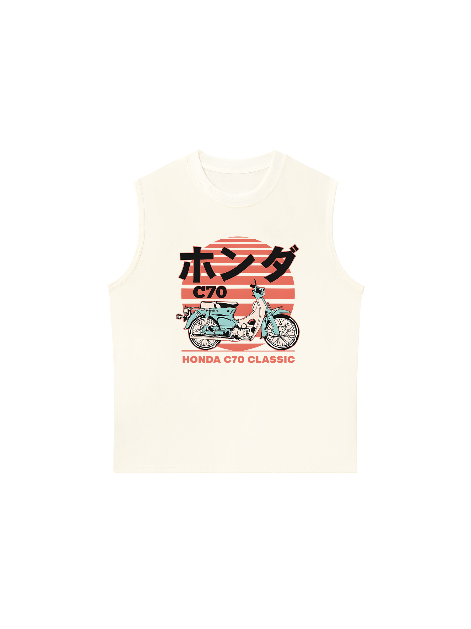 Áo Ba Lỗ Relaxed Fit Honda C70 CLASSIC