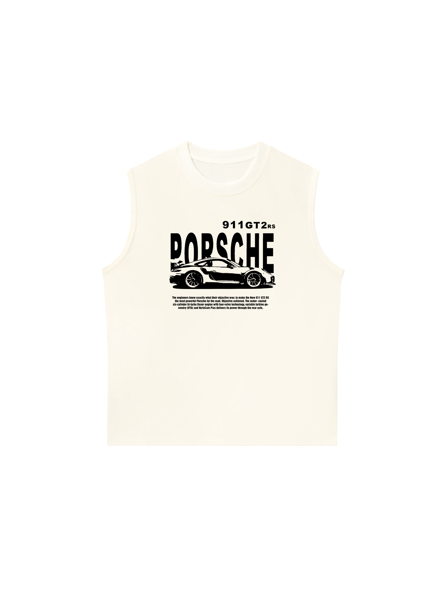 Áo Ba Lỗ Relaxed Fit Porsche The Engineers
