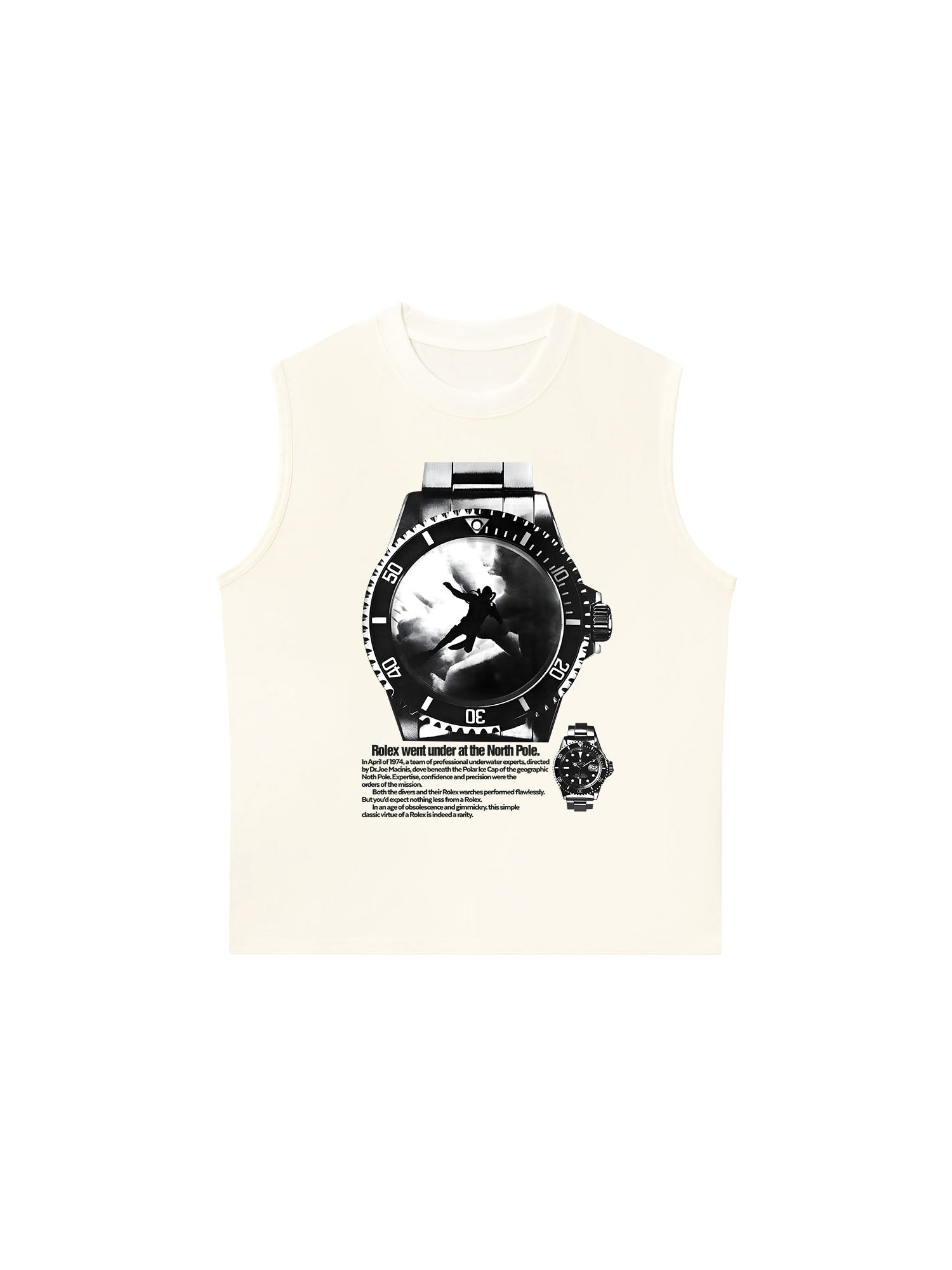 Áo Ba Lỗ Relaxed Fit Watch North Pole