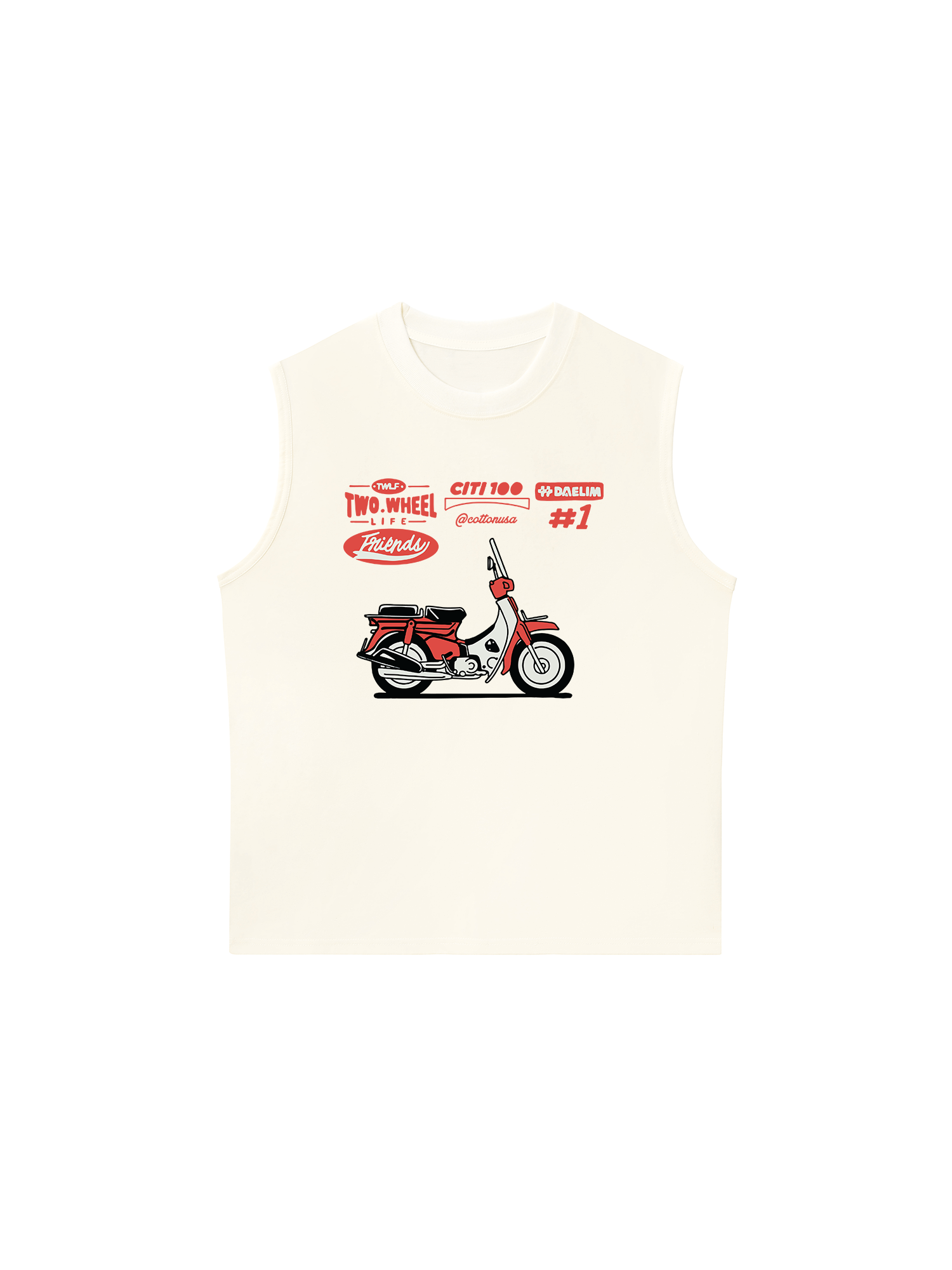 Áo Ba Lỗ Relaxed Fit Citi 100 DAELIM