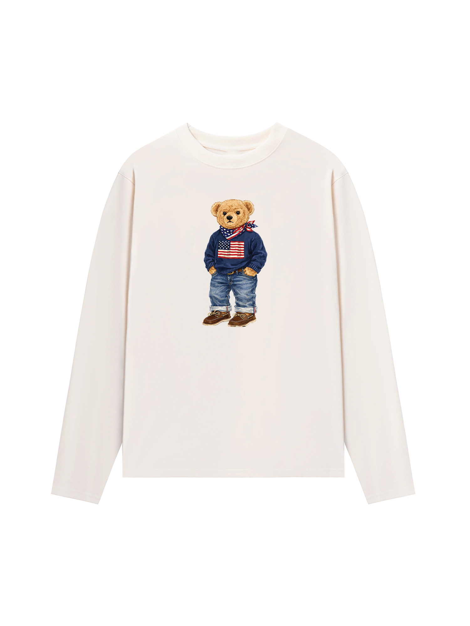 Áo Thun Dài Tay America Boy