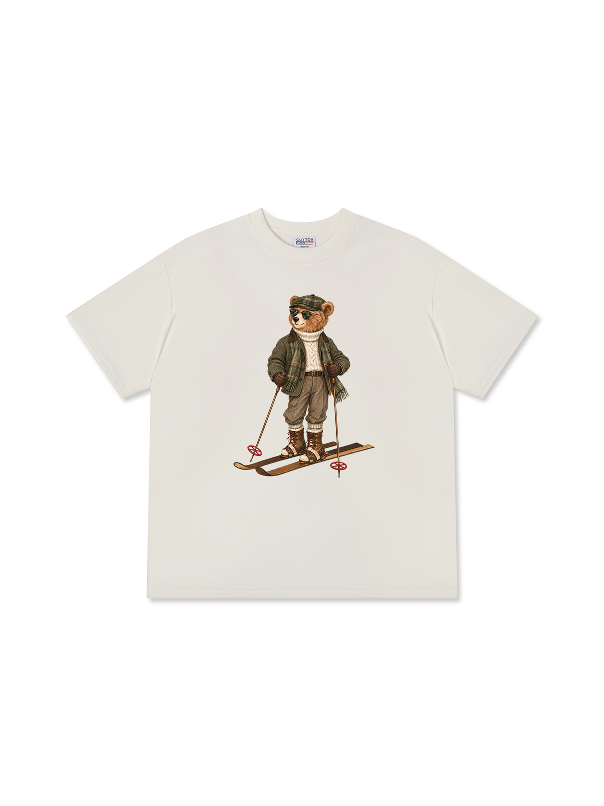 Áo Thun Relaxed Fit Bear Skating