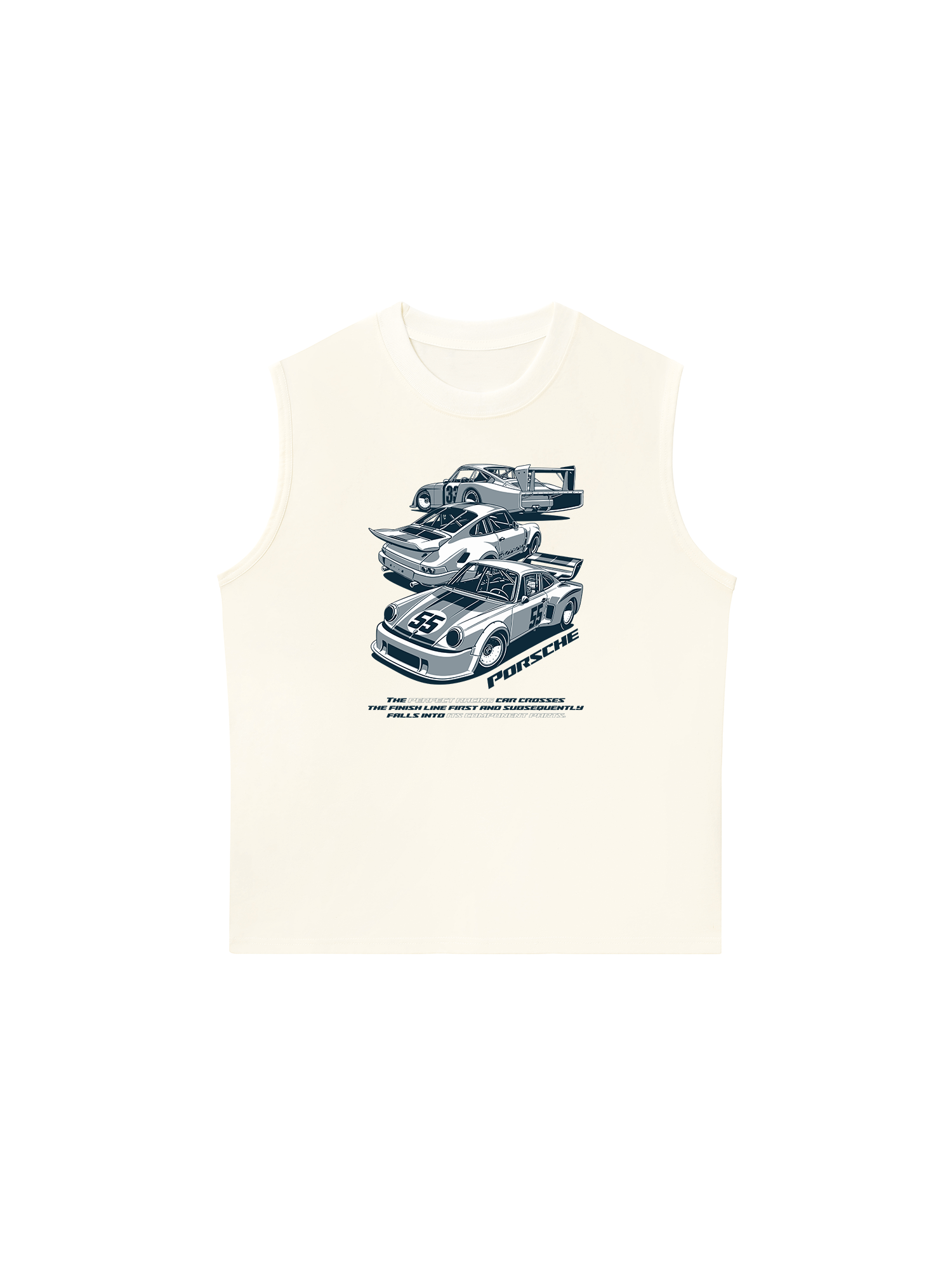 Áo Ba Lỗ Relaxed Fit Porsche The Perfect Racing