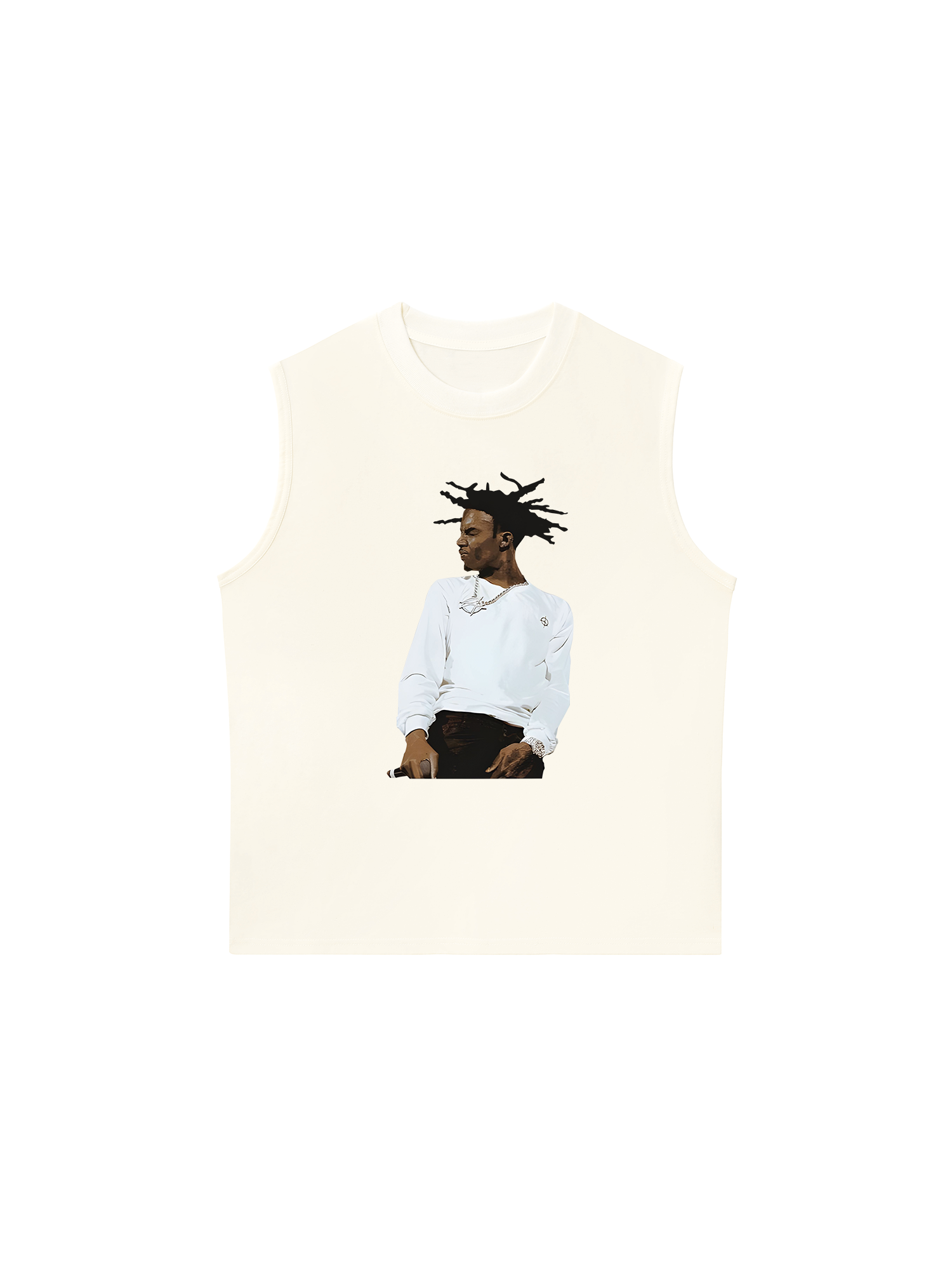 Áo Ba Lỗ Relaxed Fit Rapper Play Boi