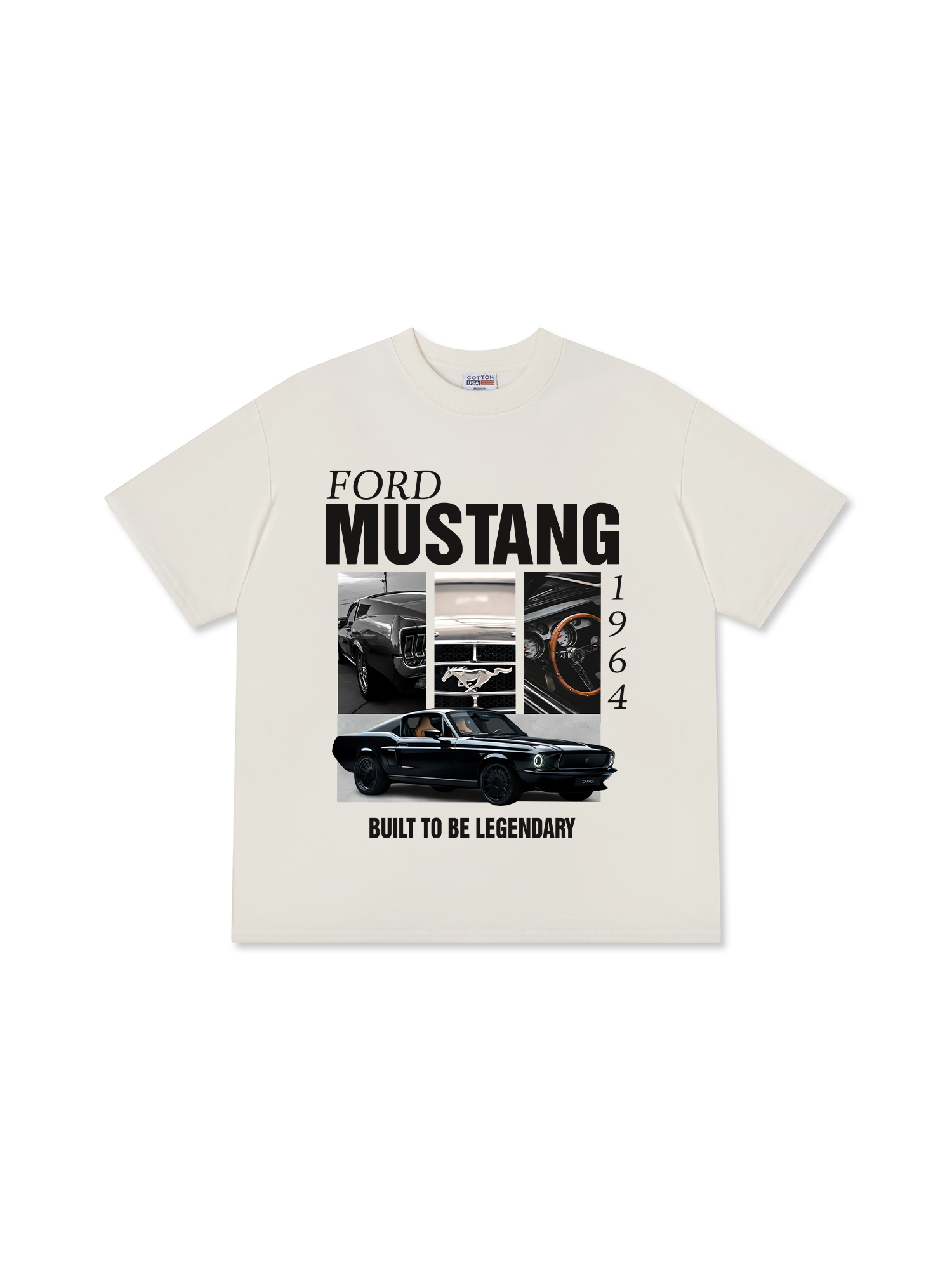 Áo Thun Relaxed Fit Ford Built To Be Legendary