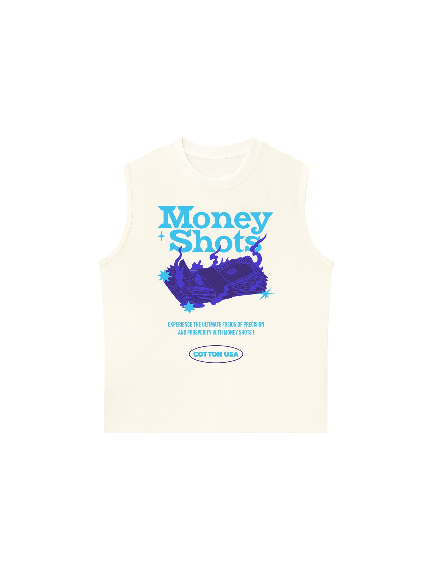 Áo Ba Lỗ Relaxed Fit Money Shots Experience