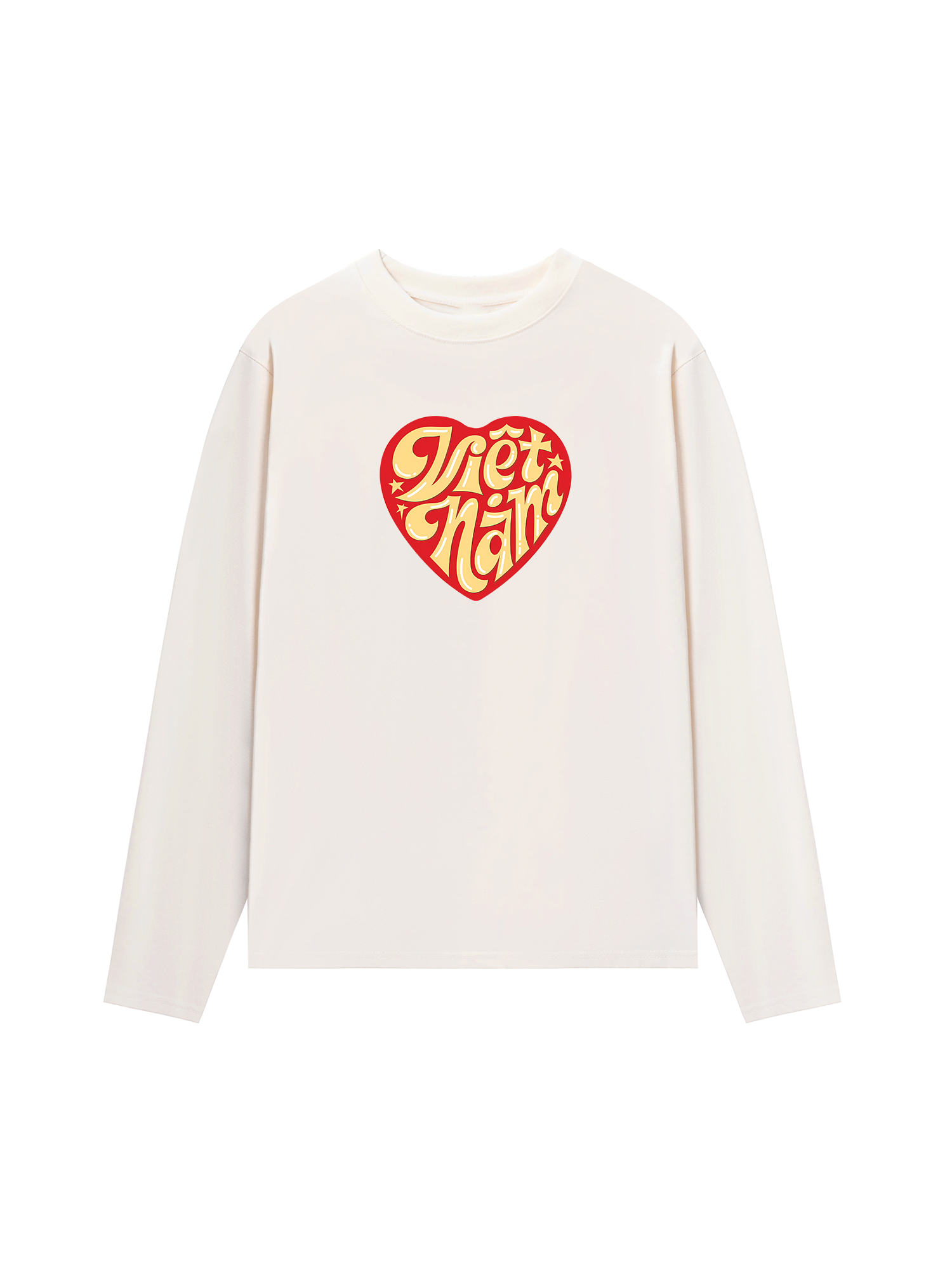 Áo Thun Dài Tay Việt Nam Heart