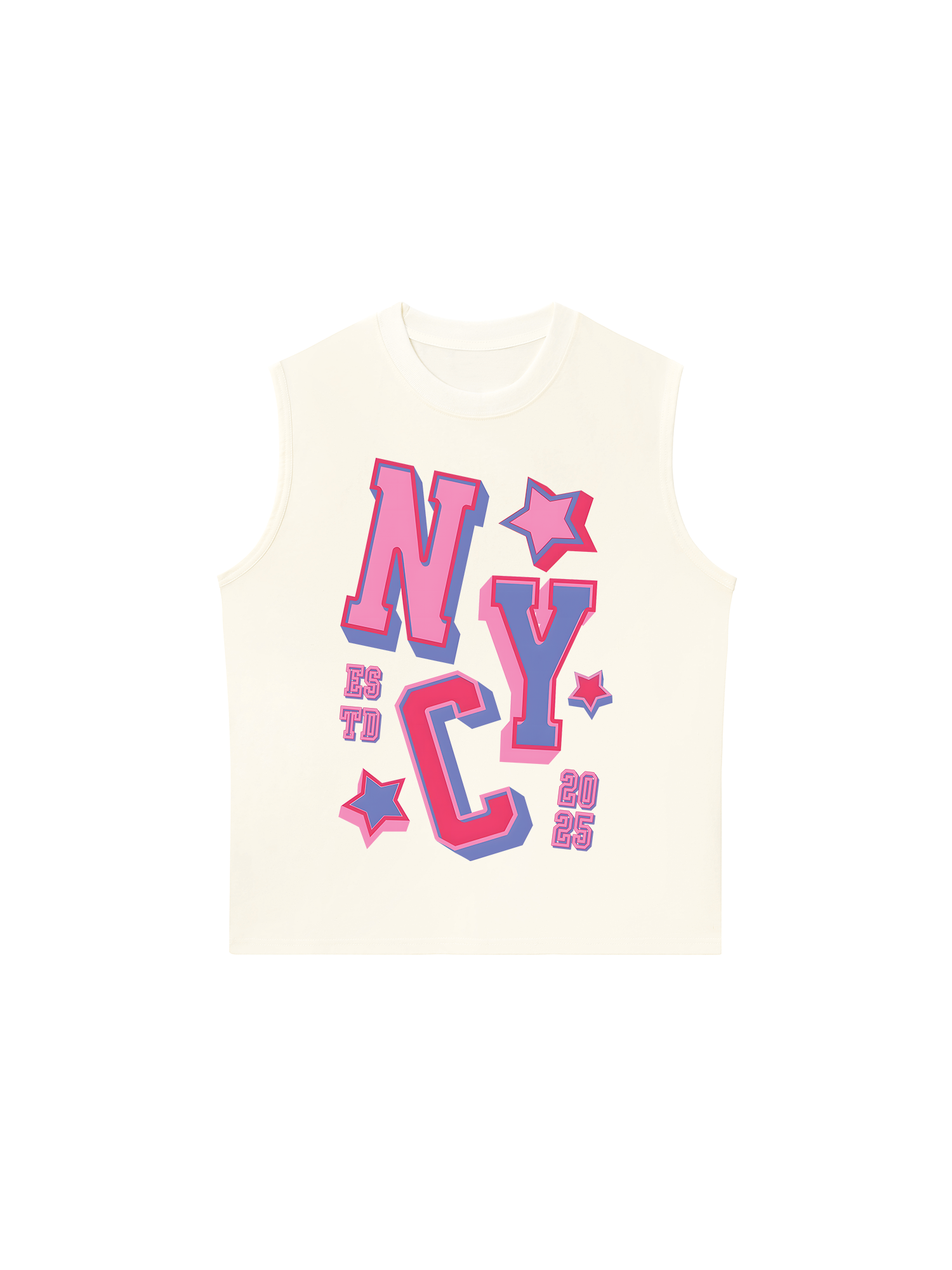 Áo Ba Lỗ Relaxed Fit NYC