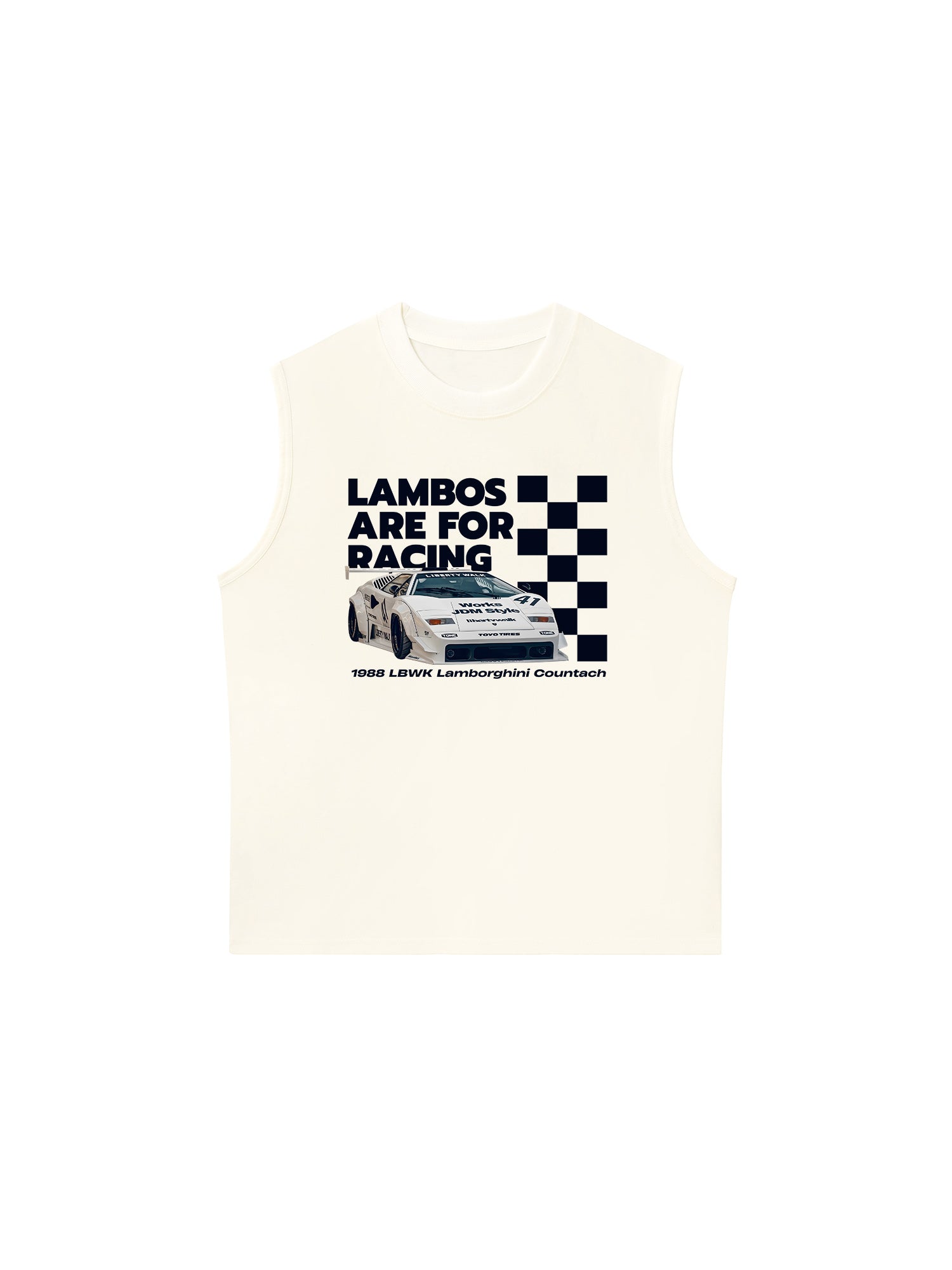 Áo Ba Lỗ Relaxed Fit Lamborghini Are For Racing