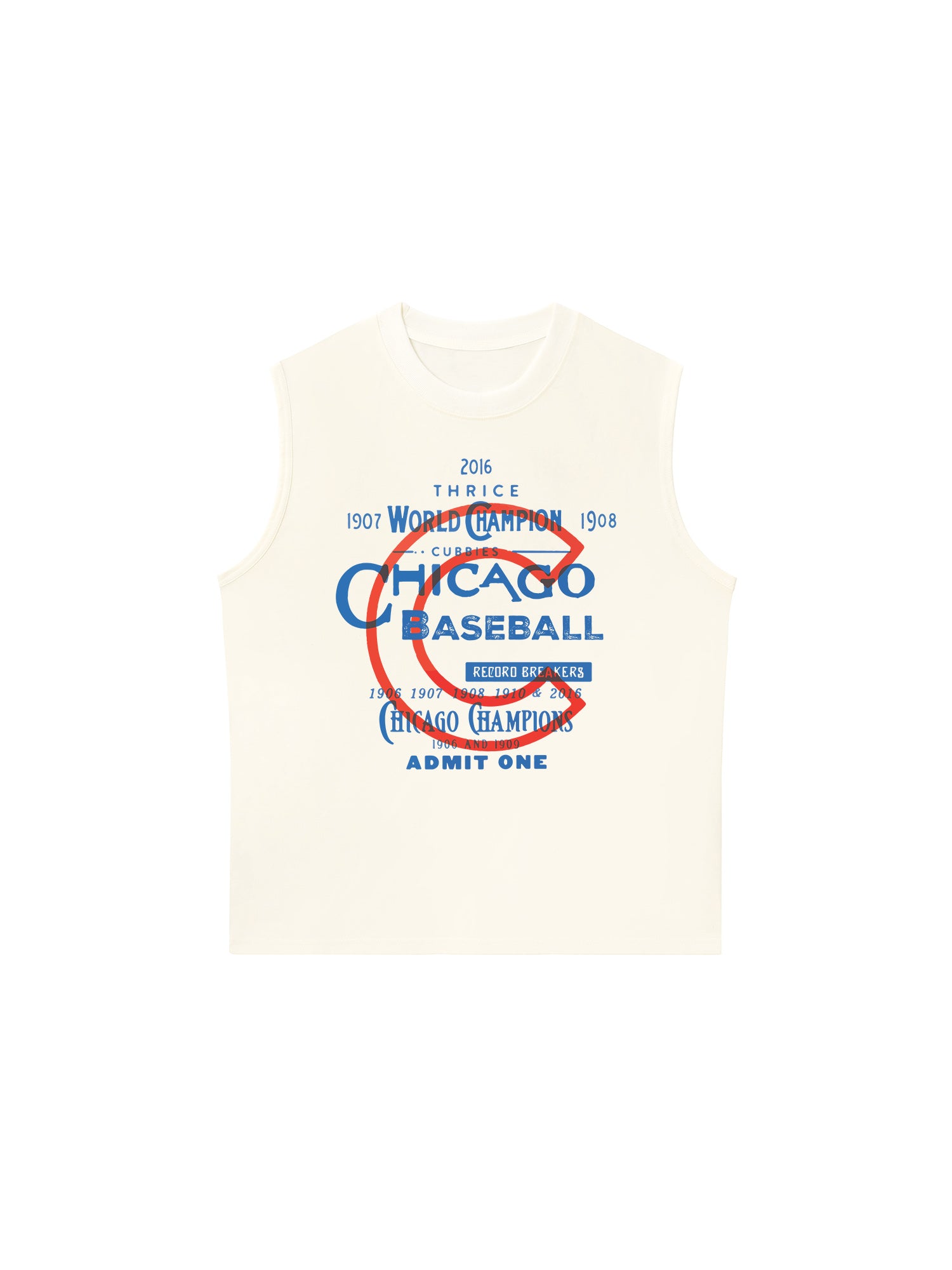 Áo Ba Lỗ Relaxed Fit Chicago Cubs