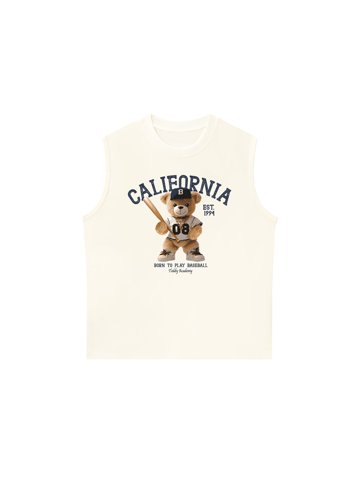Áo Ba Lỗ Relaxed Fit Baseball Born To Play