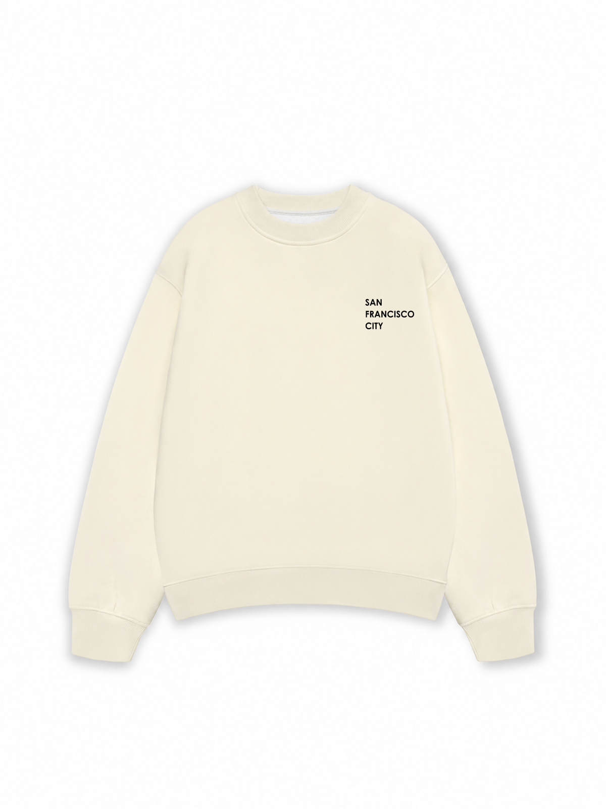 Áo Sweater Nỉ Hai Da City SAN FRANCISCO