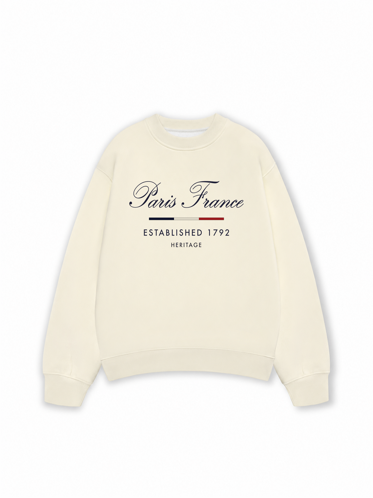 Áo Sweater Nỉ Hai Da Paris France