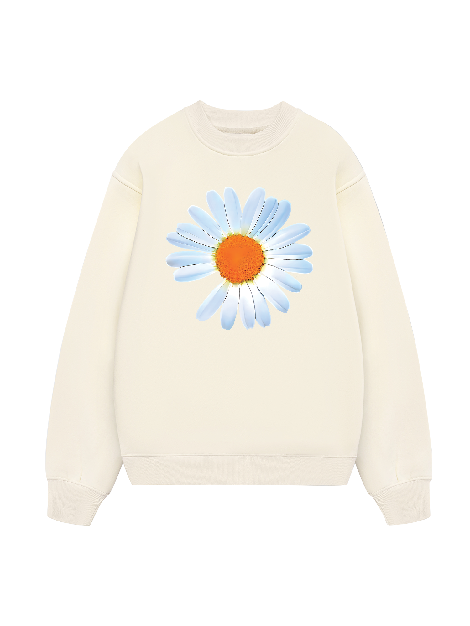 Floral Design For VIP Daisy Flower Sweater