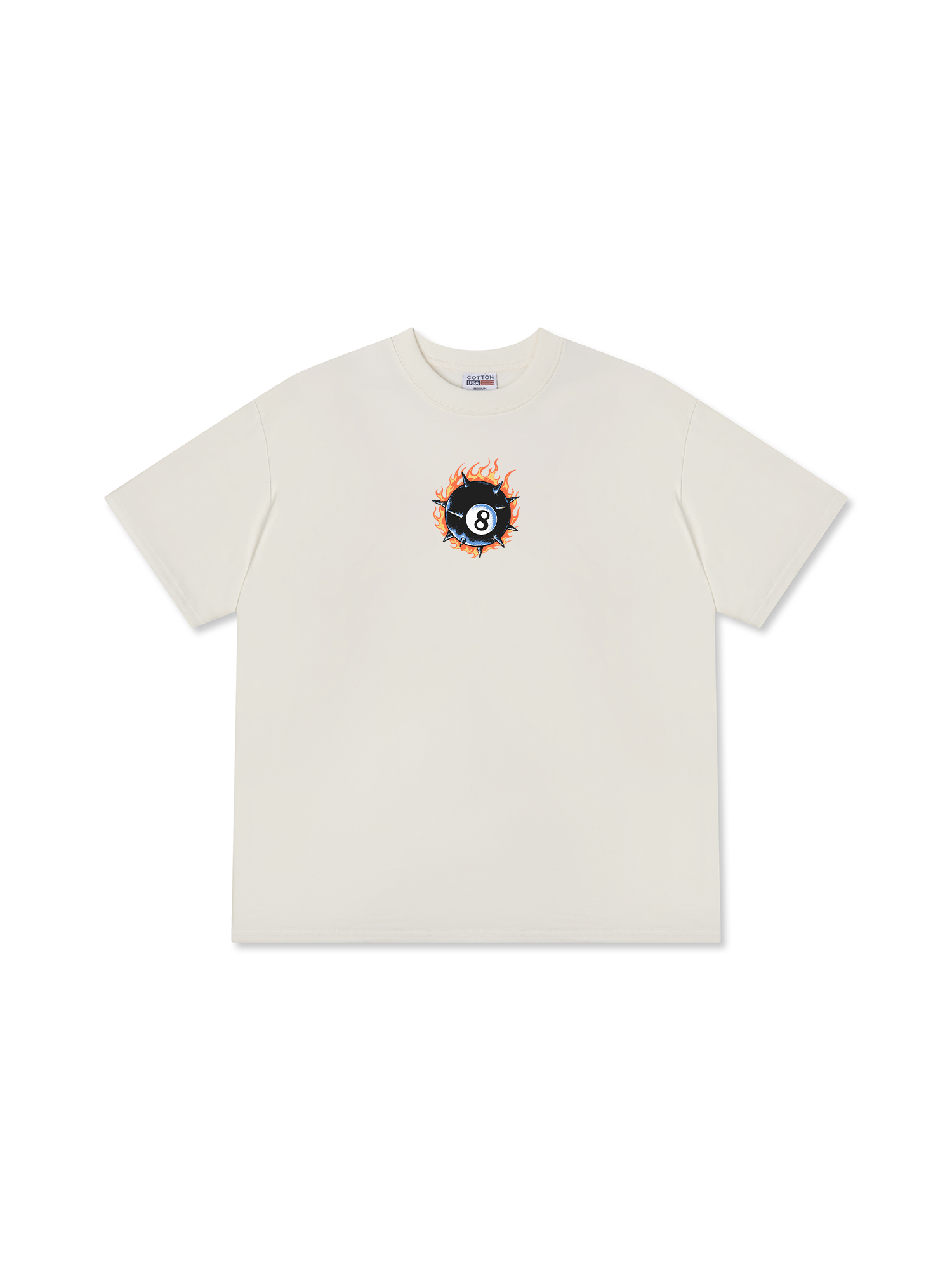 Áo Thun Relaxed Fit Billiards Racun 8 Ball