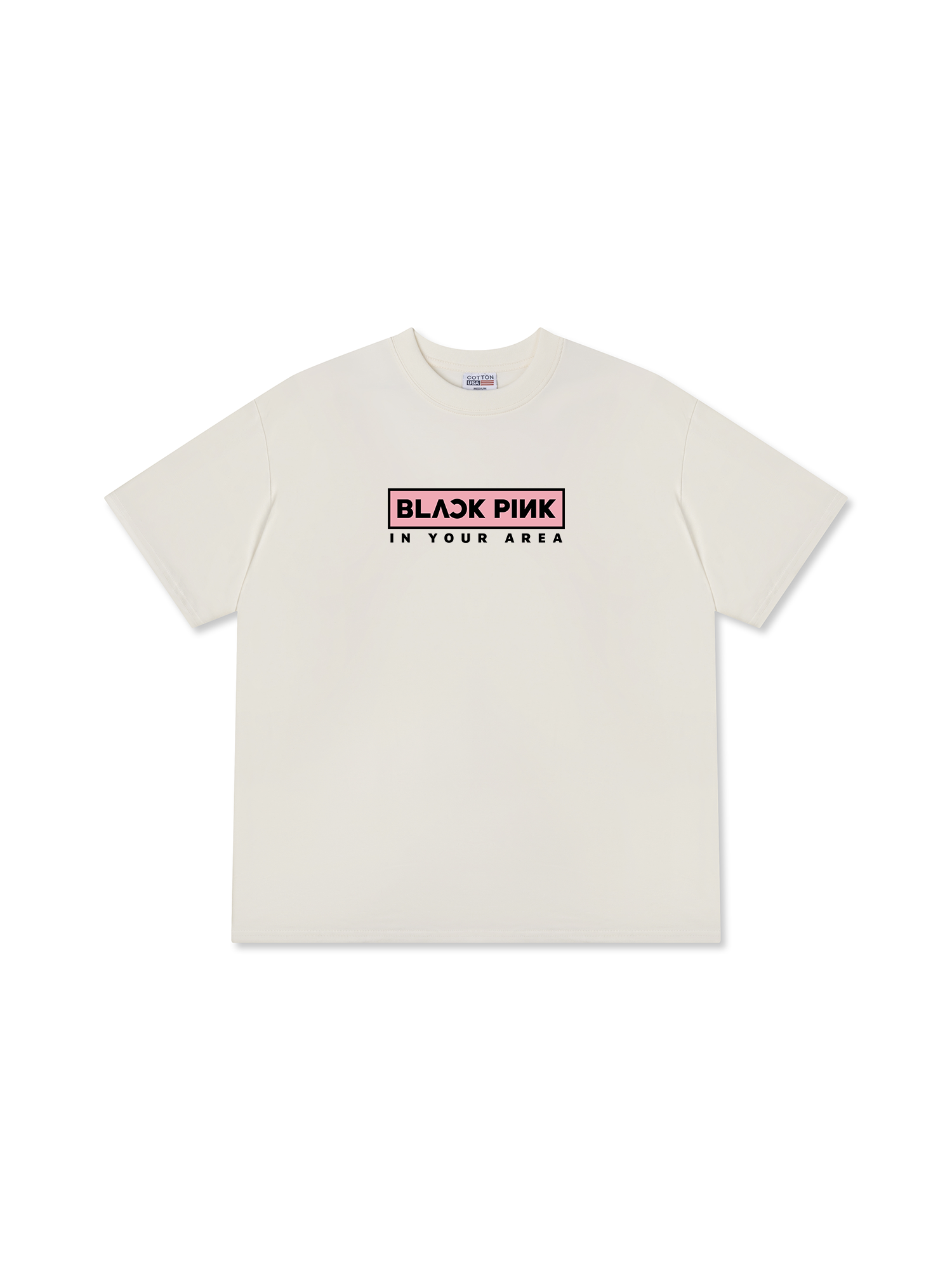 Áo Thun Relaxed Fit Idols Black Pink Jisoo