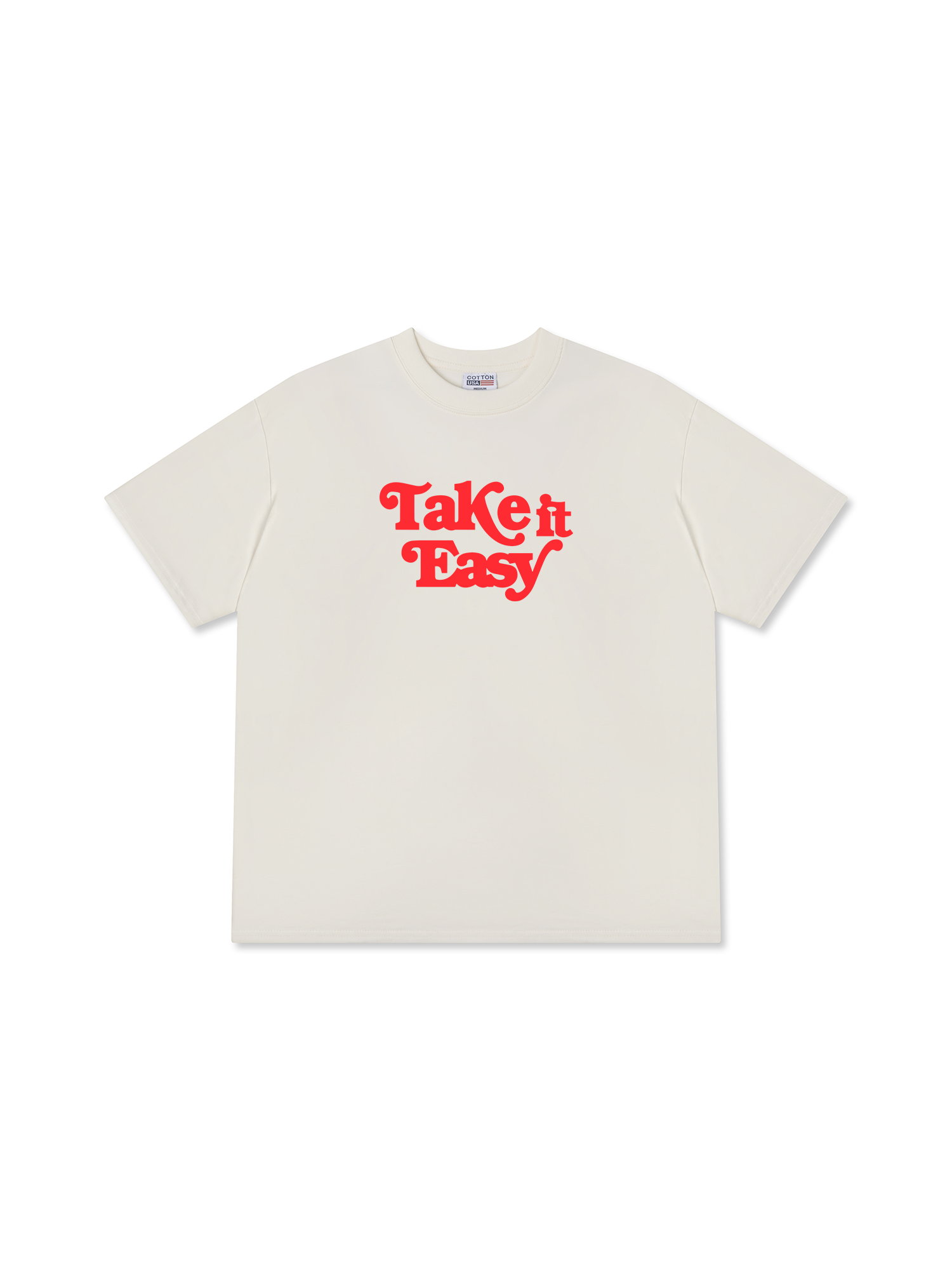 Áo Thun Relaxed Fit Take It Easy
