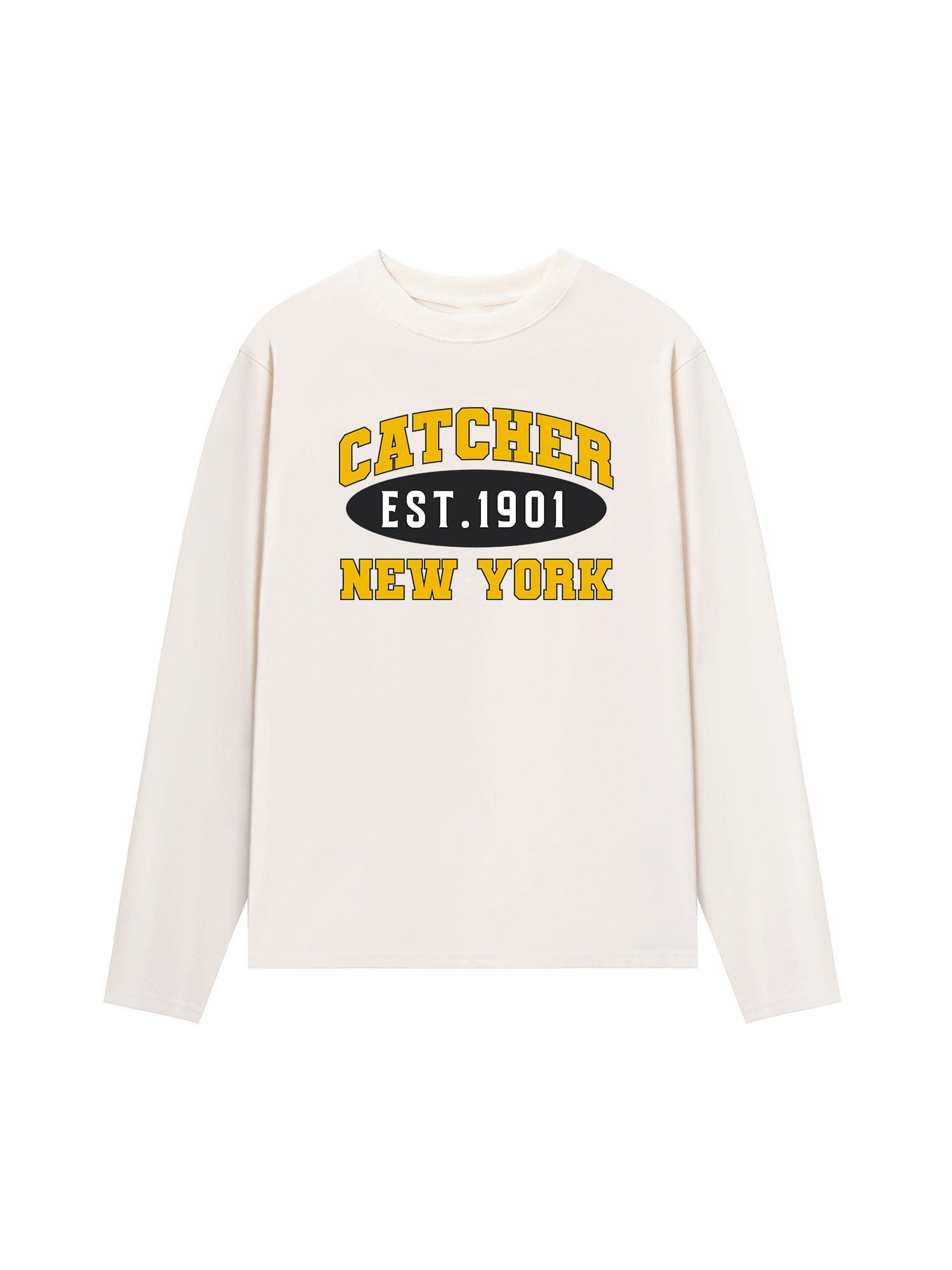 Áo Thun Dài Tay Baseball Catcher New York