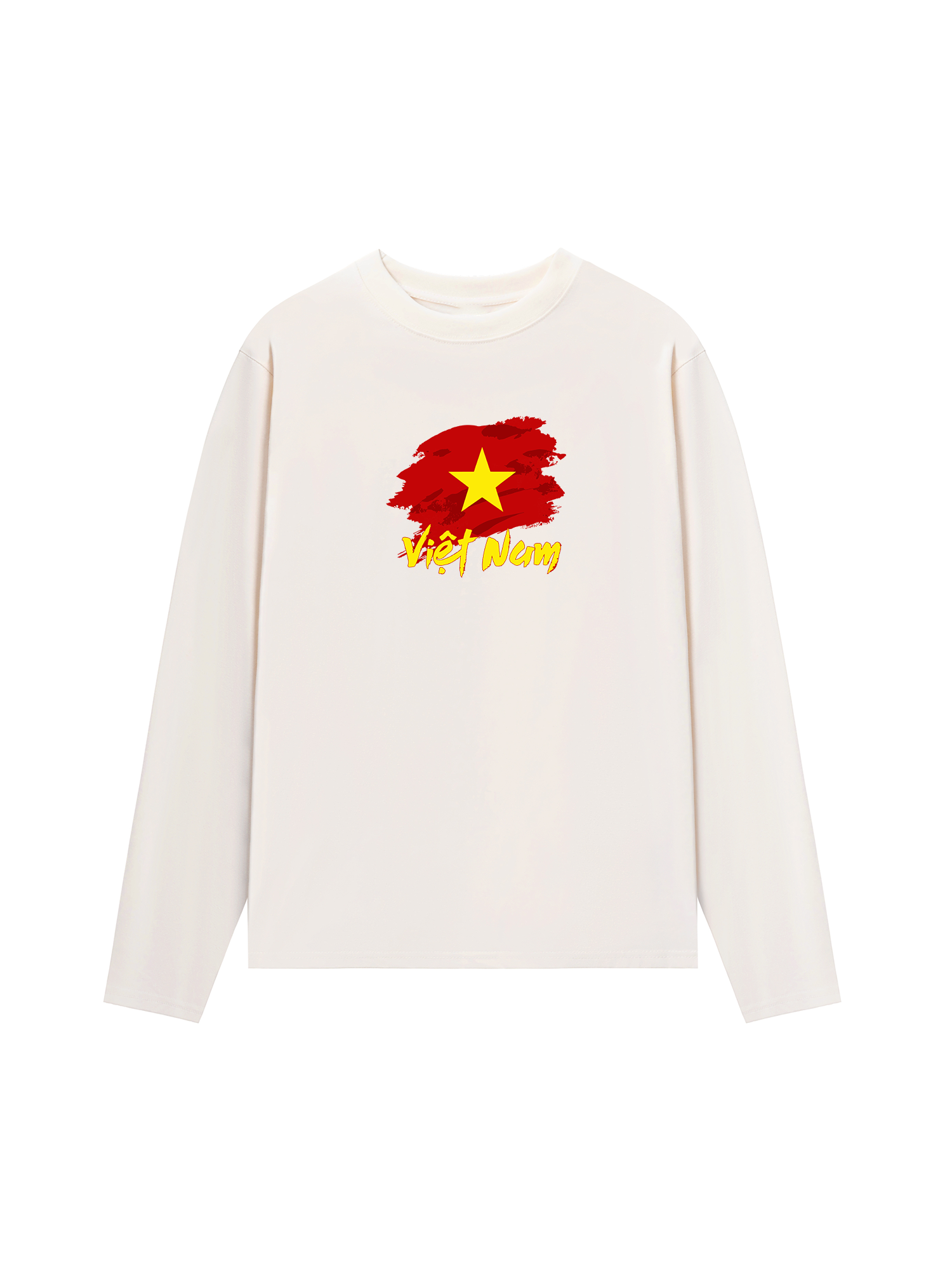 Áo Thun Dài Tay Cờ Việt Nam