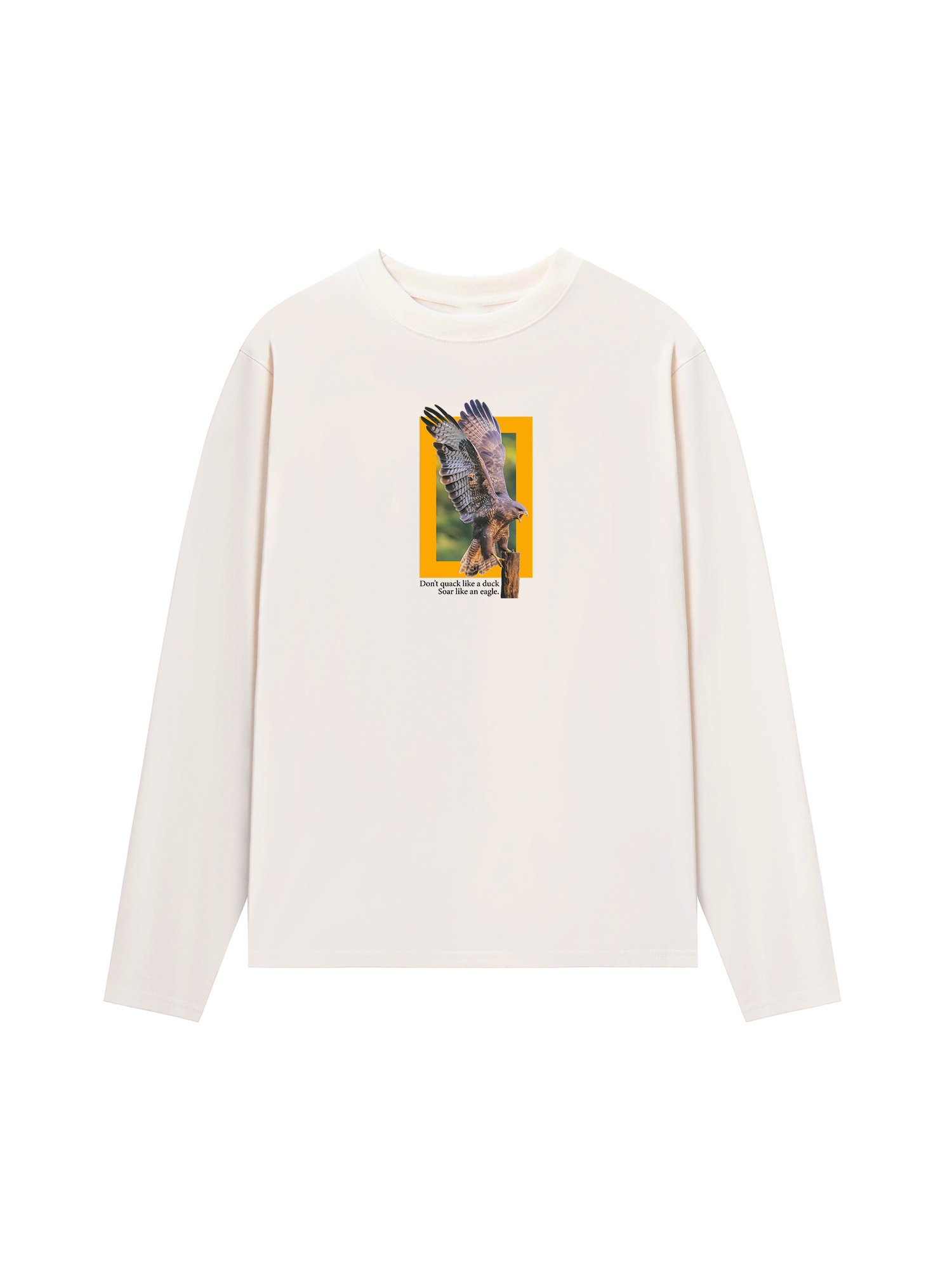 Áo Thun Dài Tay Wild Life Soar Like An Eagle