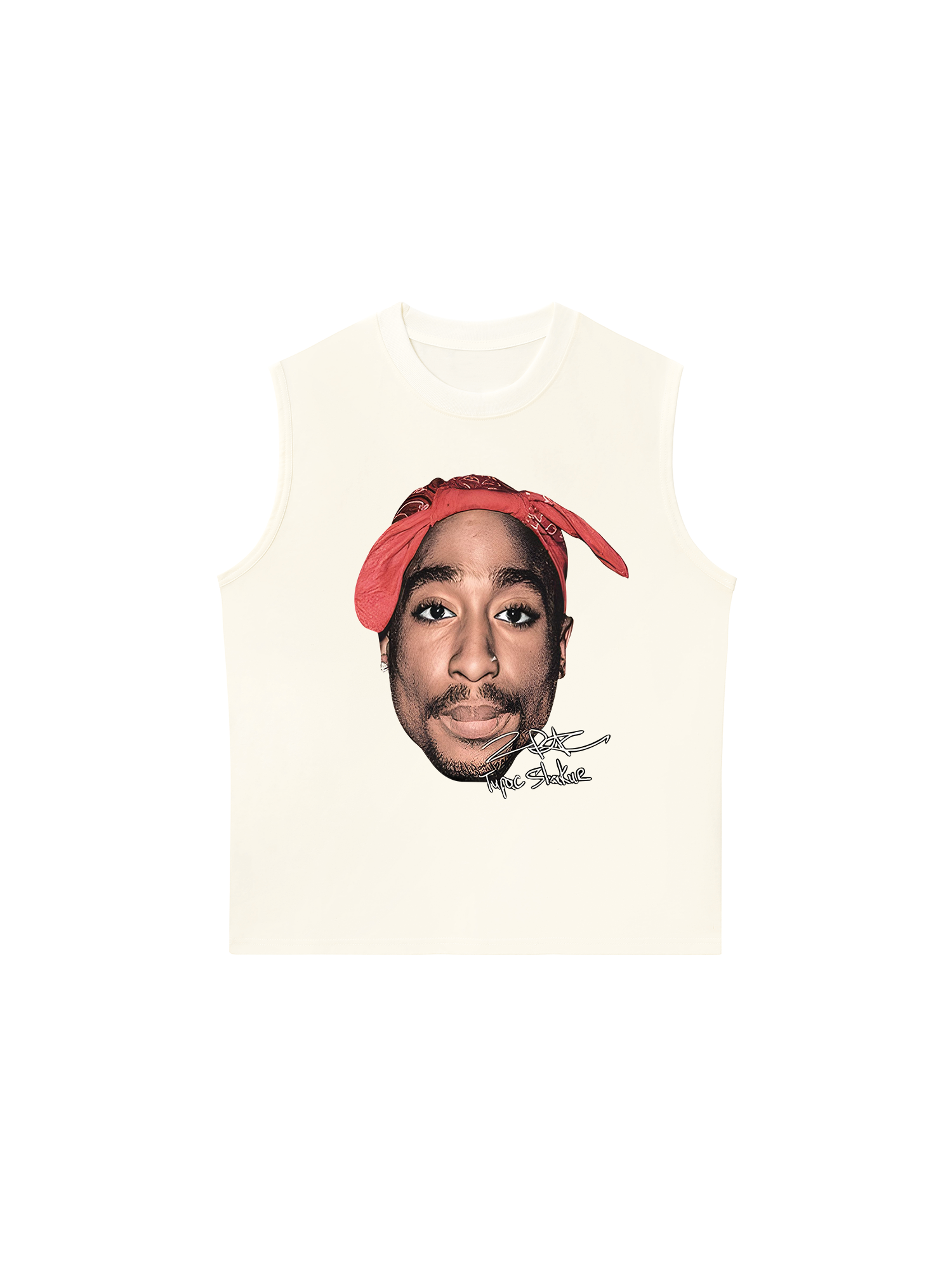 Áo Ba Lỗ Relaxed Fit Rapper 2Pac All Eyes On Me