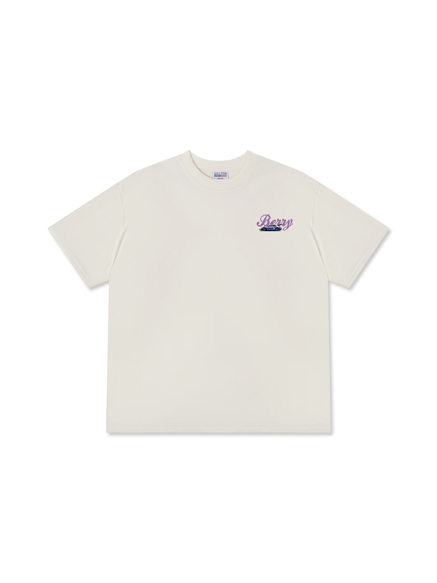 Áo Thun Relaxed Fit Violet Berry