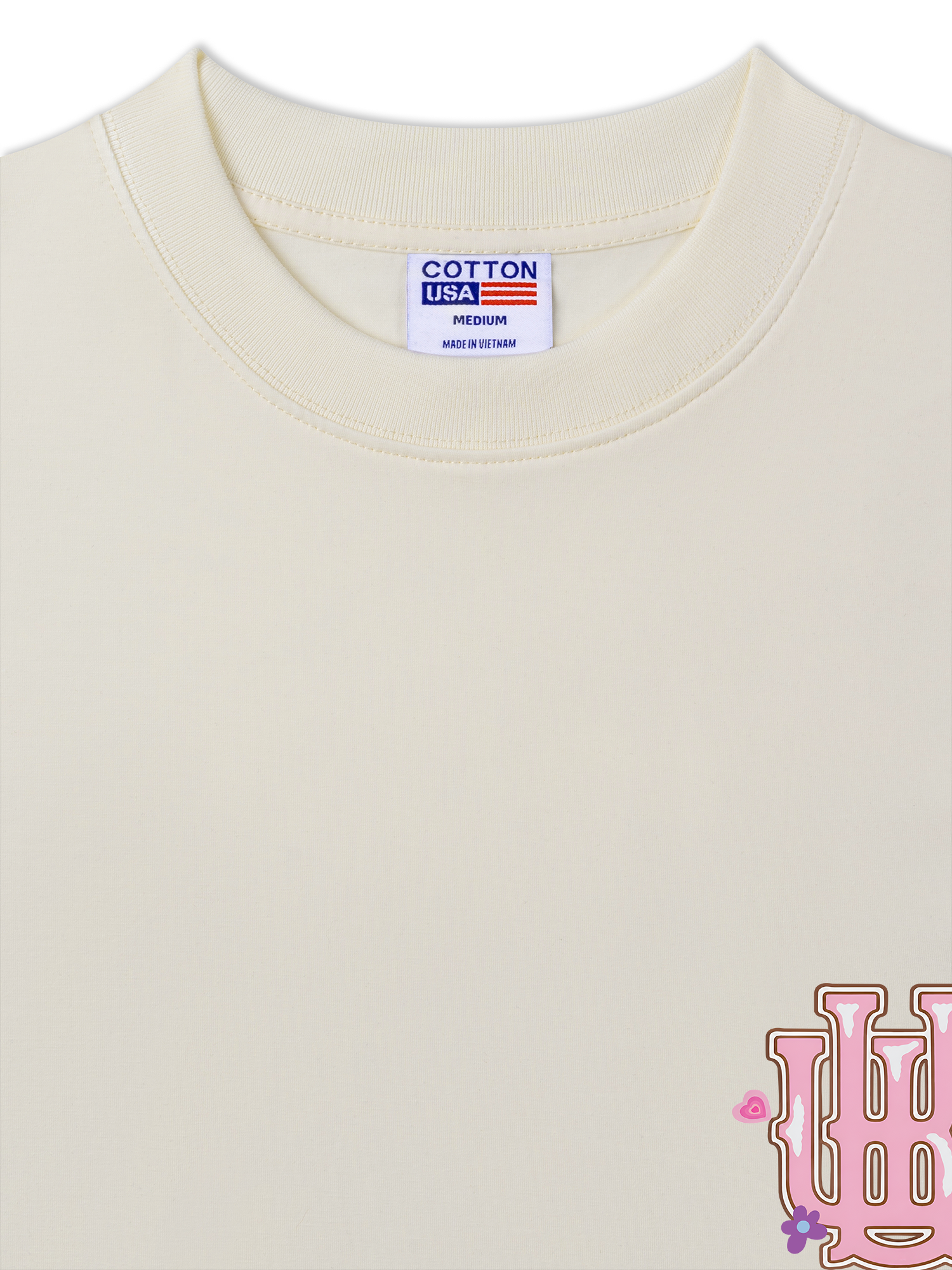 Áo Thun Relaxed Fit Master Baseball Pink Bloom