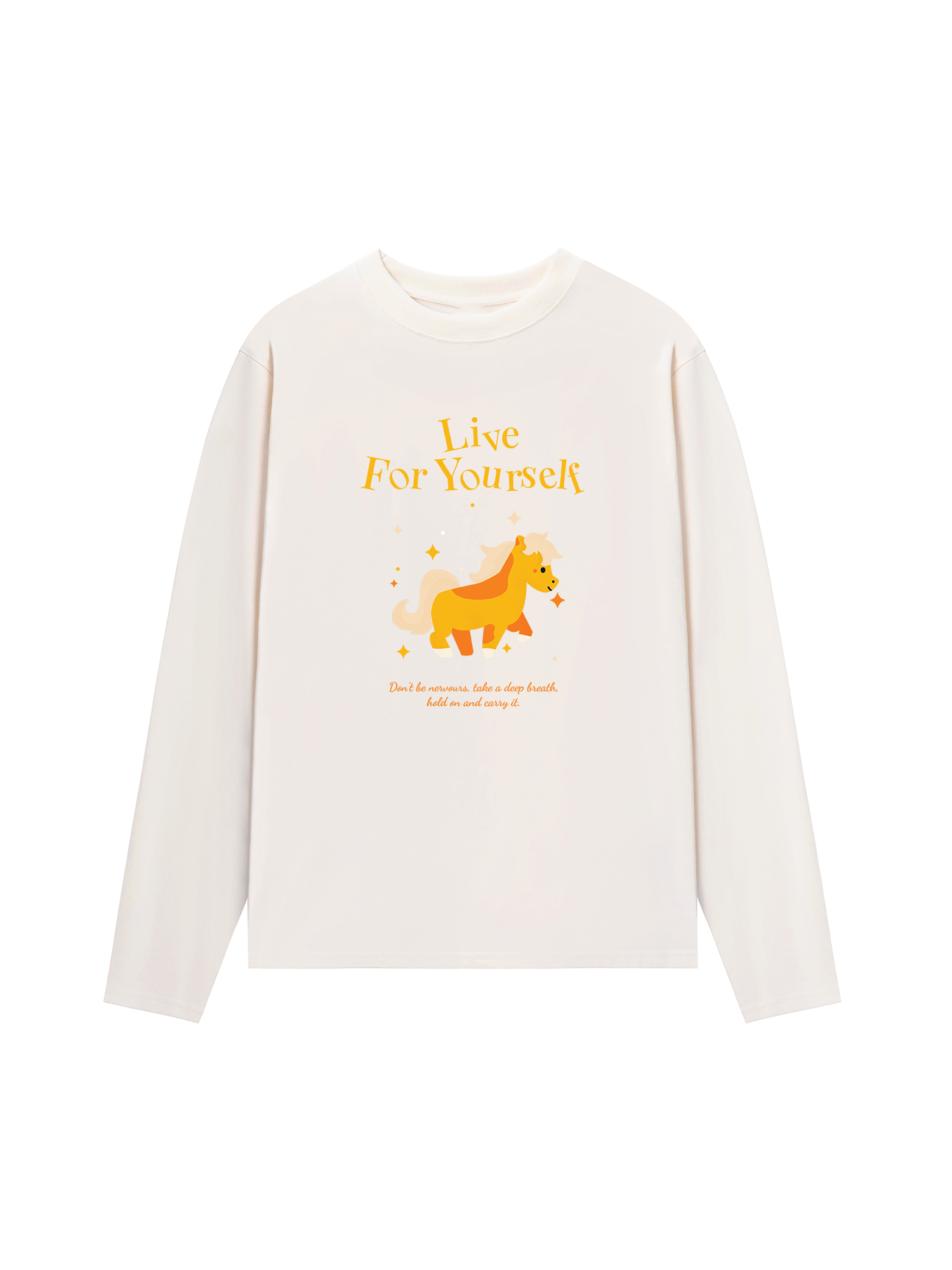 Áo Thun Dài Tay Live For Yourself