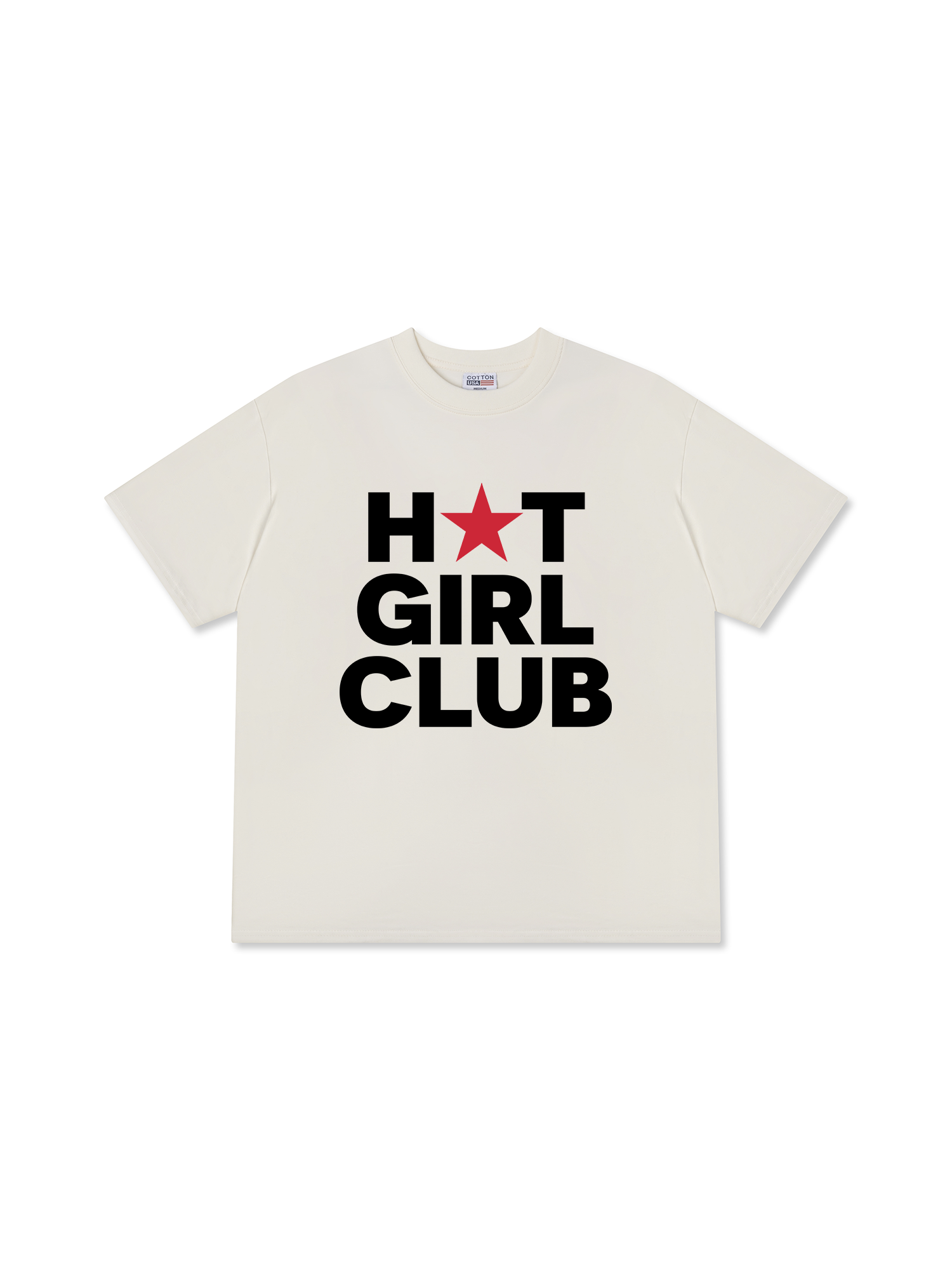 Áo Thun Relaxed Fit Hot Girl Club