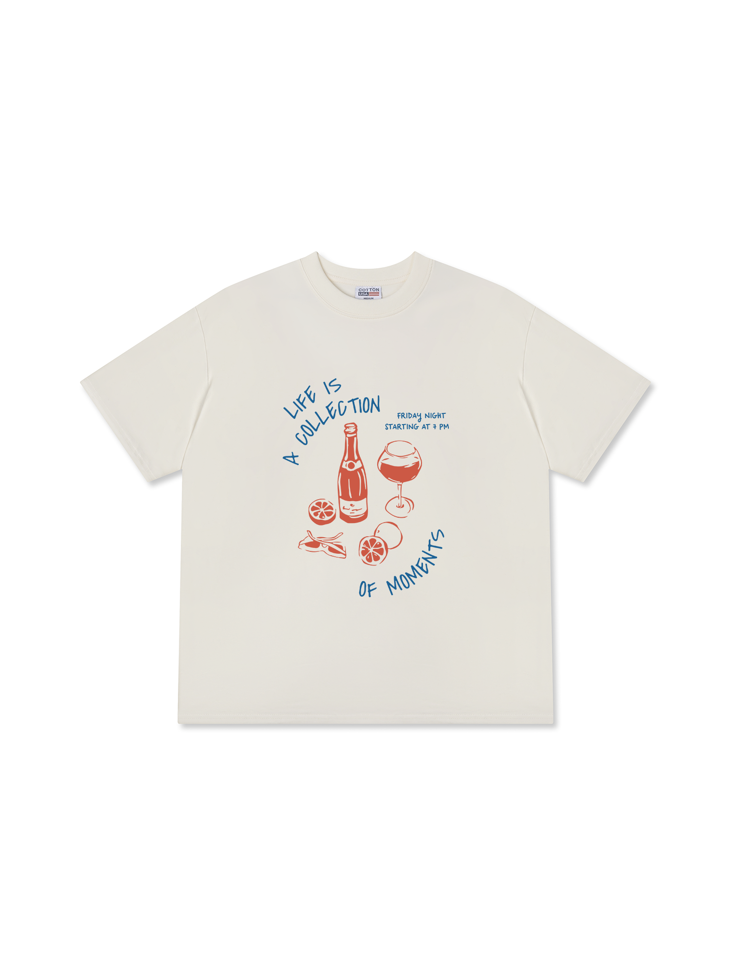 Áo Thun Relaxed Fit Life Is A Collection