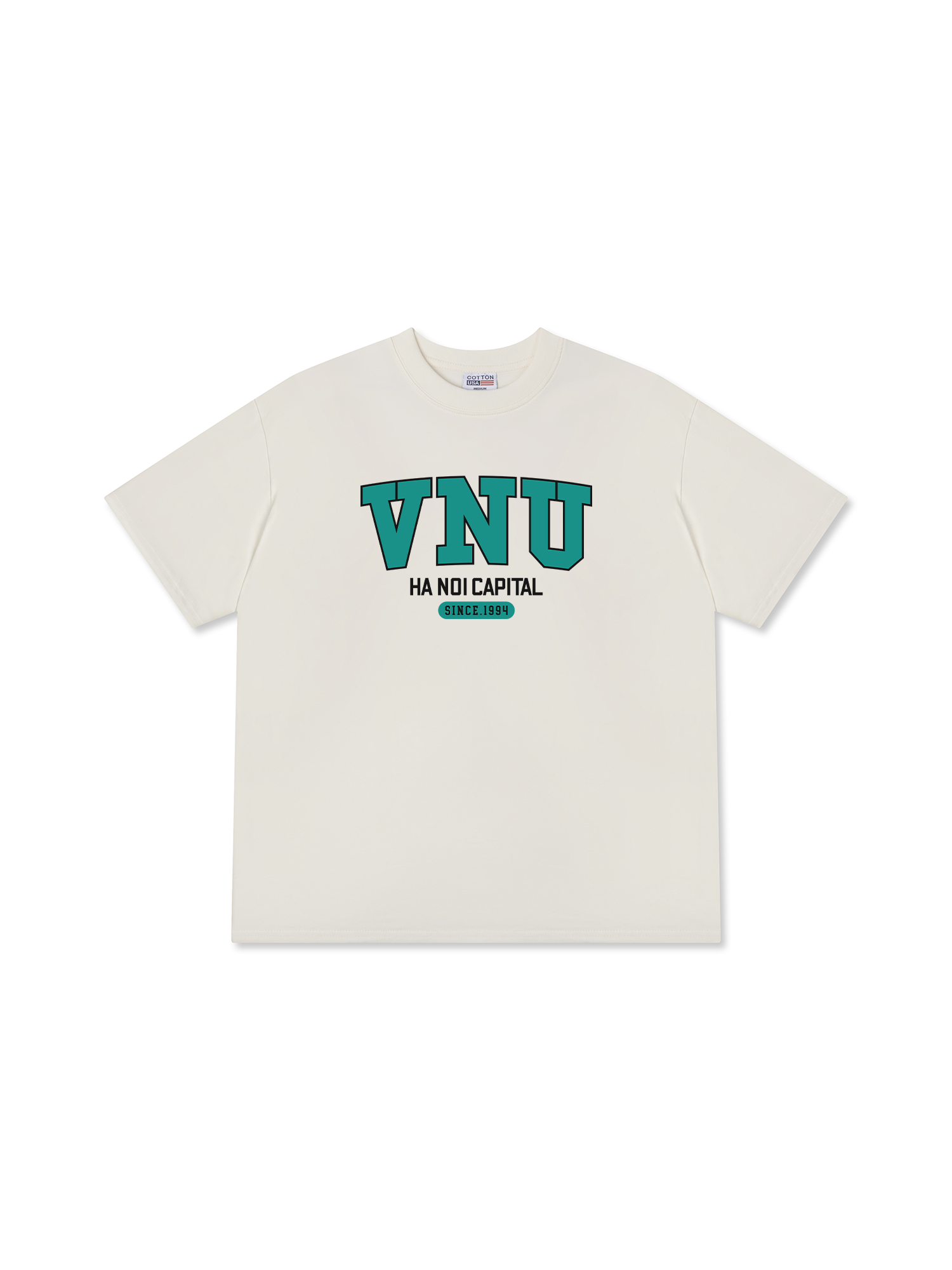 Áo Thun Relaxed Fit VNU University