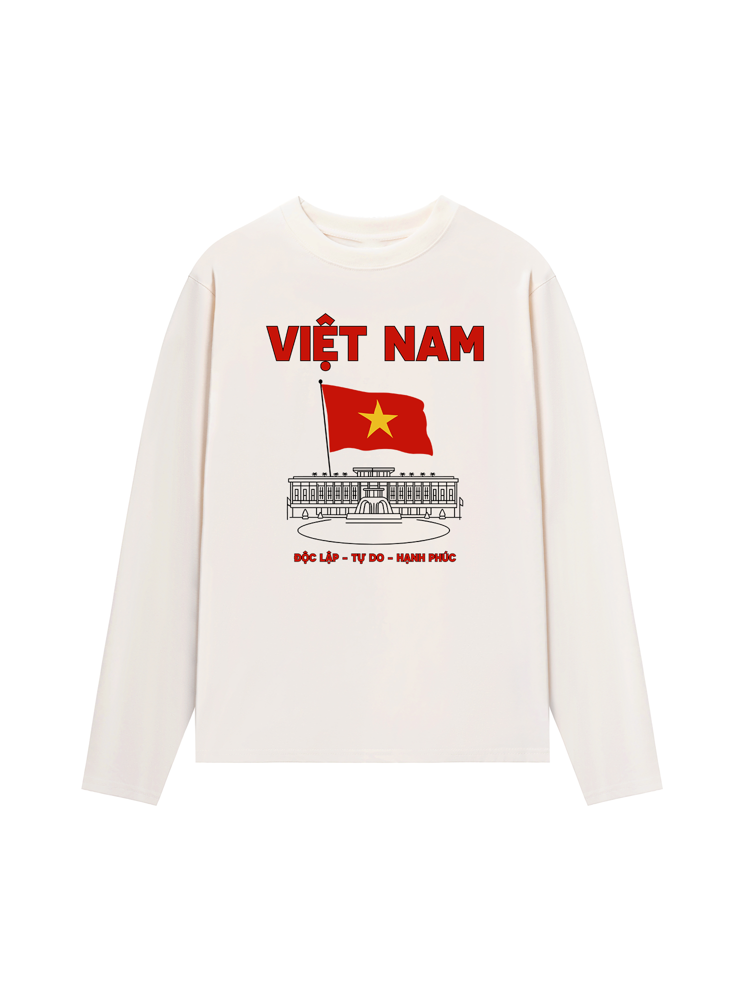 Áo Thun Dài Tay Việt Nam Độc Lập